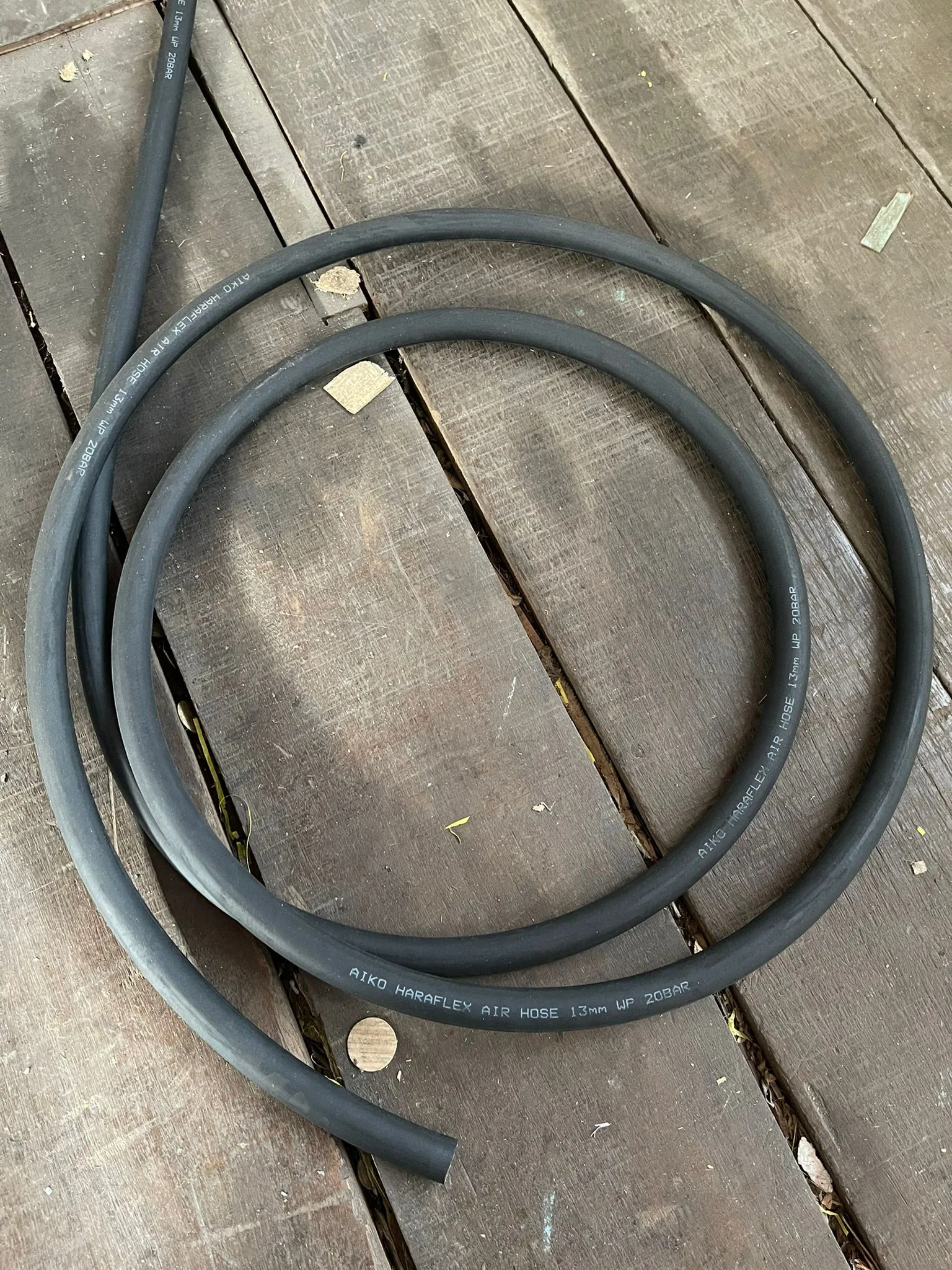 Aiko Black Rubber Air Hose | Model : HOSE-BLK-