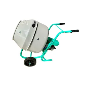 Aiko Cement Mixer 160L (Green & White) C/W 240V Motor  | Model : CMX-HGJ160-YM