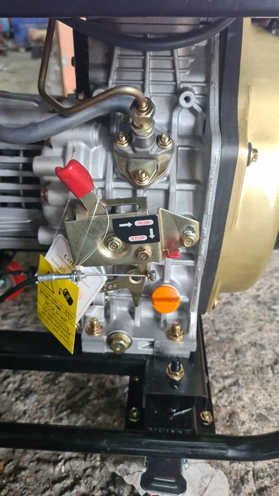 Aiko / Denko Diesel Generator KDE3300E 2.8KVA 230V 50Hz Without Battery | Model : KDE3300E