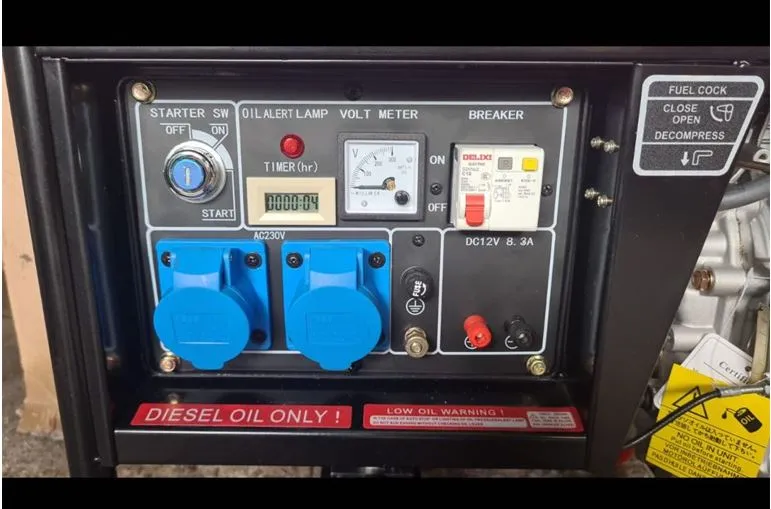 Aiko / Denko Diesel Generator KDE3300E 2.8KVA 230V 50Hz Without Battery | Model : KDE3300E