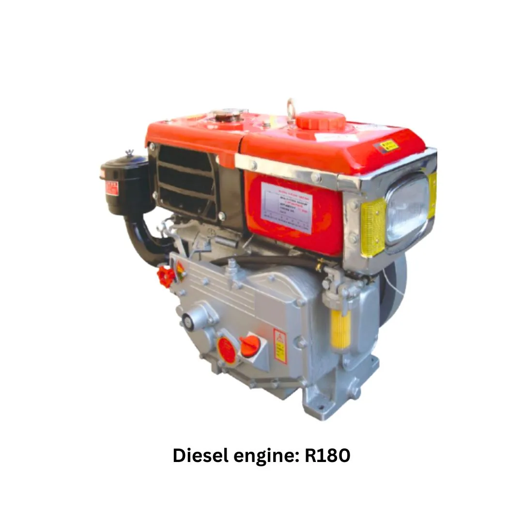 Aiko Diesel Cement Mixer 400L c/w R180 Water Cool Engine | Model: CMX-ESC120-400L-R180N