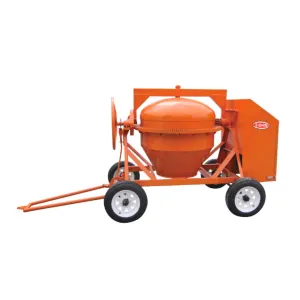 Aiko Diesel Cement Mixer 400L c/w R180 Water Cool Engine | Model: CMX-ESC120-400L-R180N
