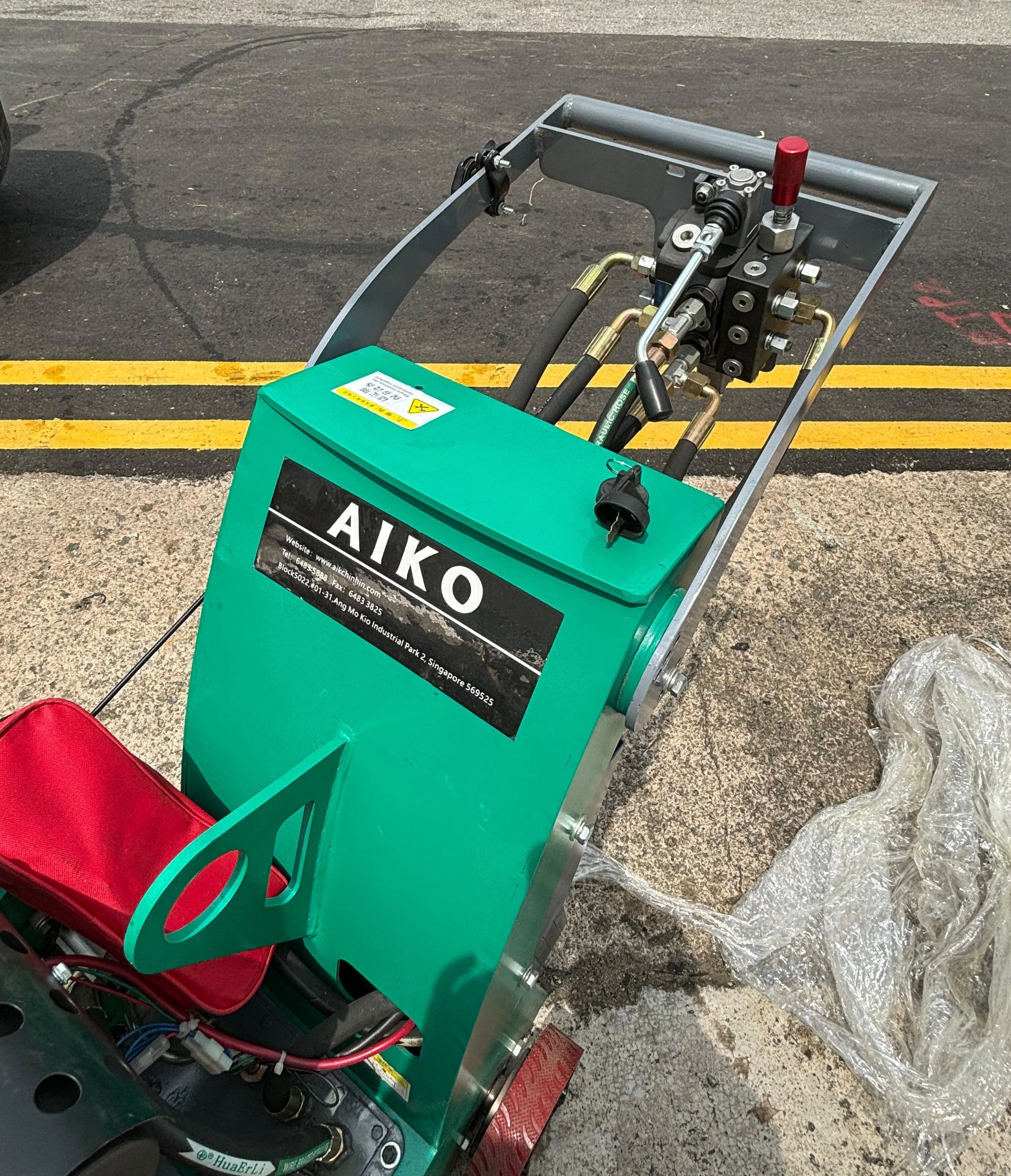 Aiko Diesel Floor Scraper Machine #ZFC-250D | Model : ZFC-250D