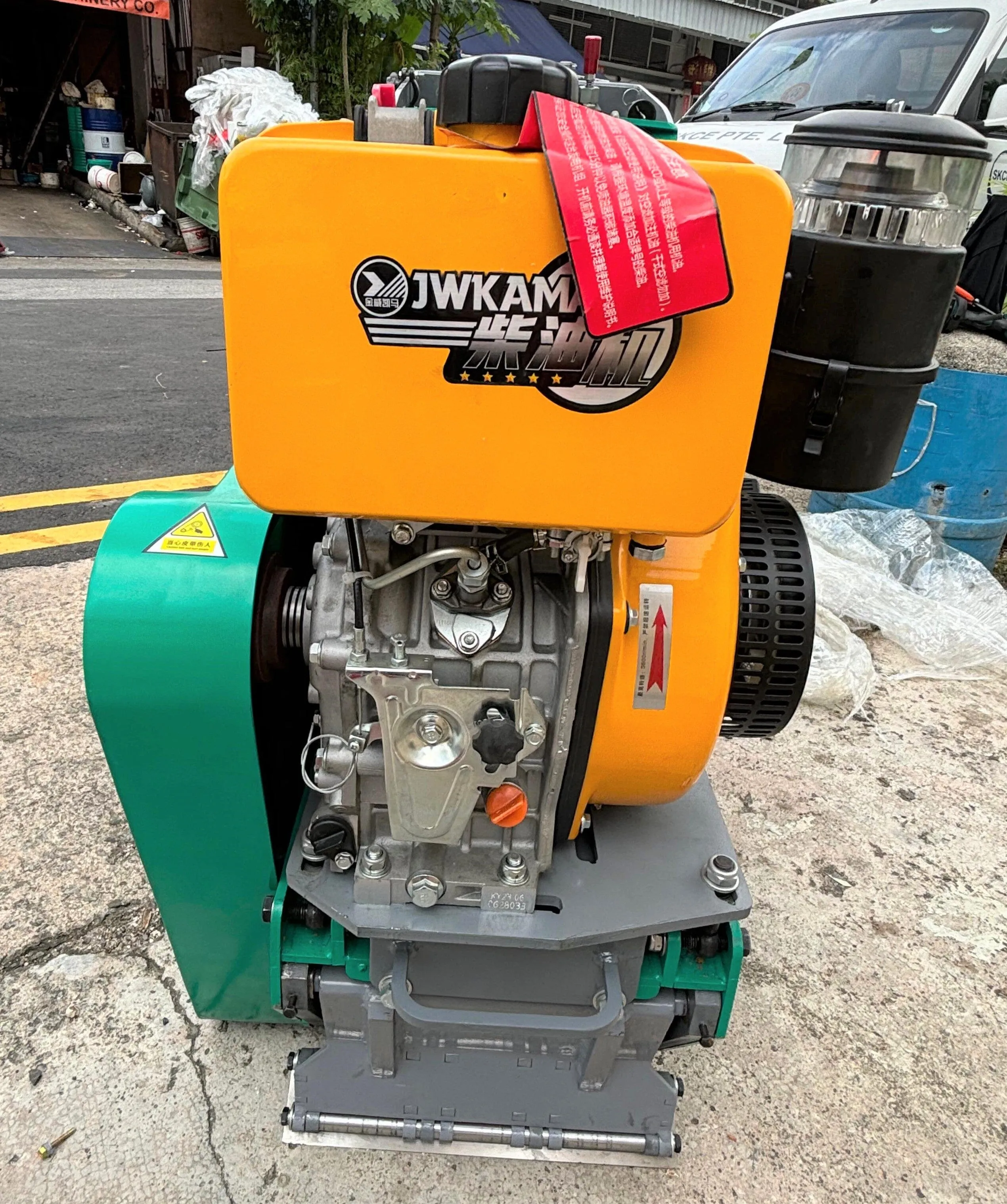 Aiko Diesel Floor Scraper Machine #ZFC-250D | Model : ZFC-250D