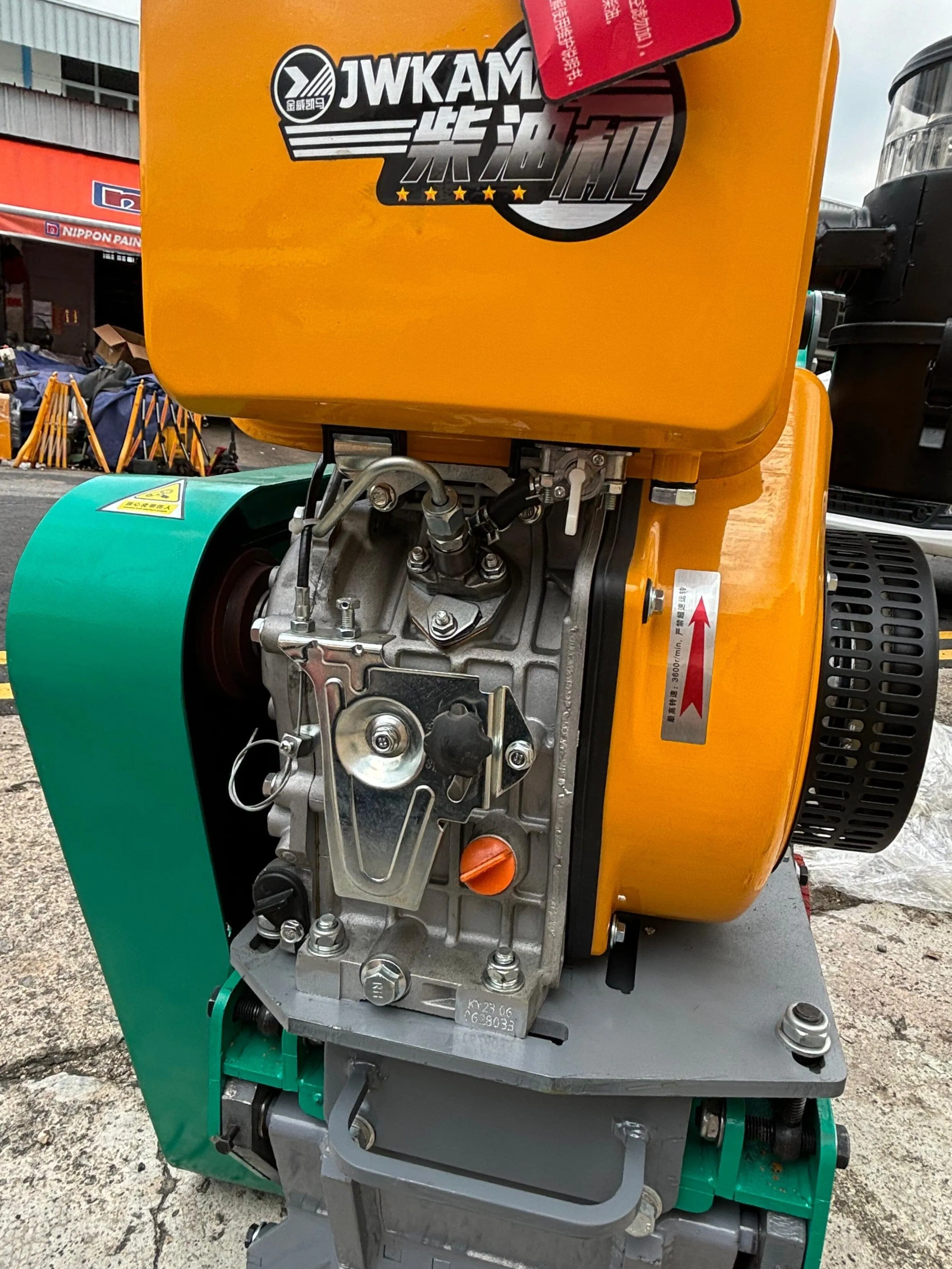 Aiko Diesel Floor Scraper Machine #ZFC-250D | Model : ZFC-250D