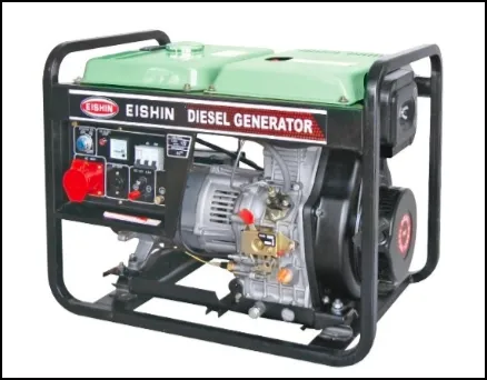 Aiko Diesel Generator 6.5Kw 240V 50Hz C/w 192FE Engine | Model: 8GFCLE-192FE