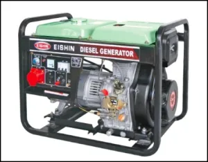 Aiko Diesel Generator 6.5Kw 240V 50Hz C/w 192FE Engine | Model: 8GFCLE-192FE