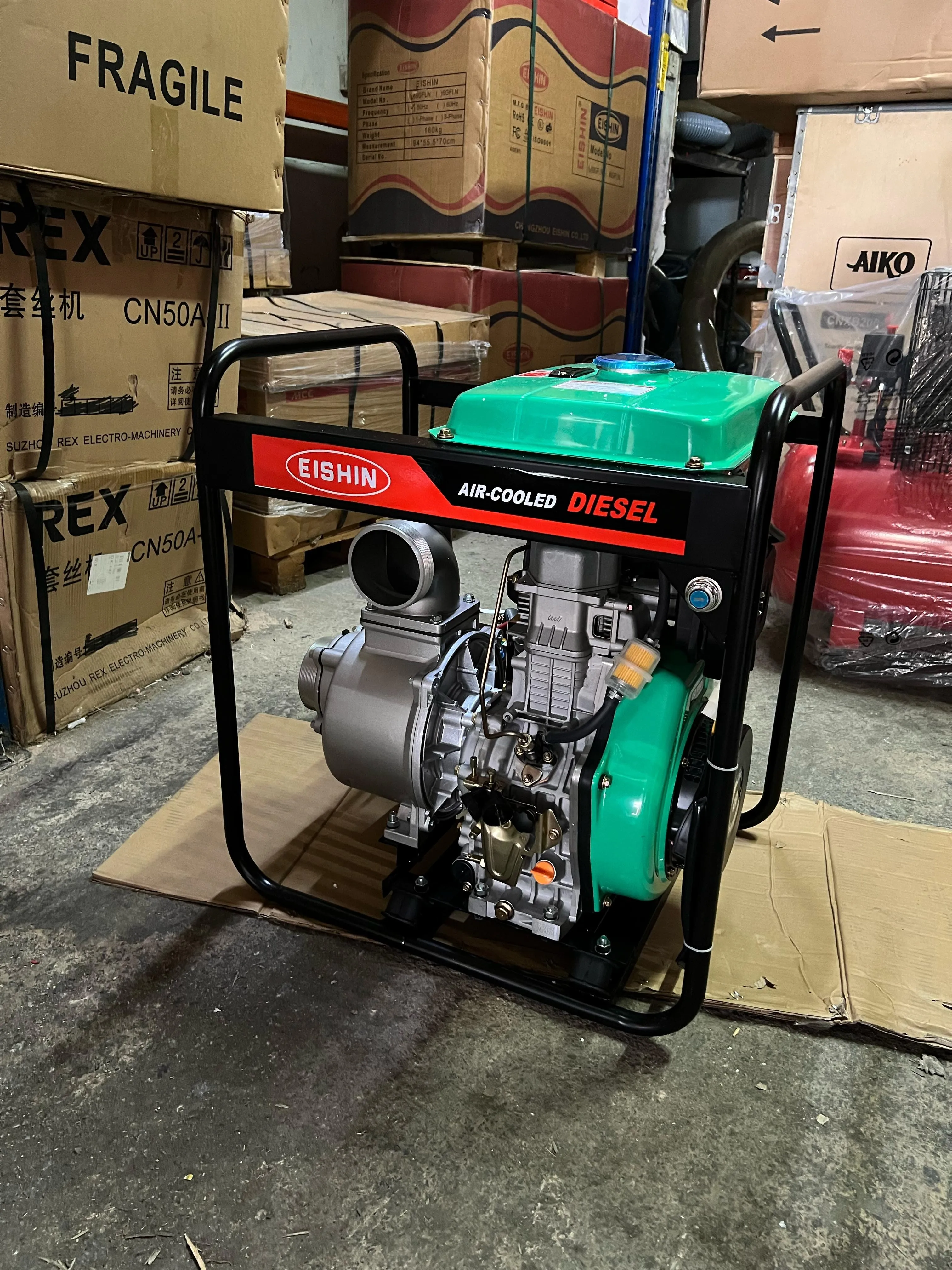 Aiko Diesel Water Pump 4 Engine 186FAE #WP40DLE  | Model : WP-WP40DLE