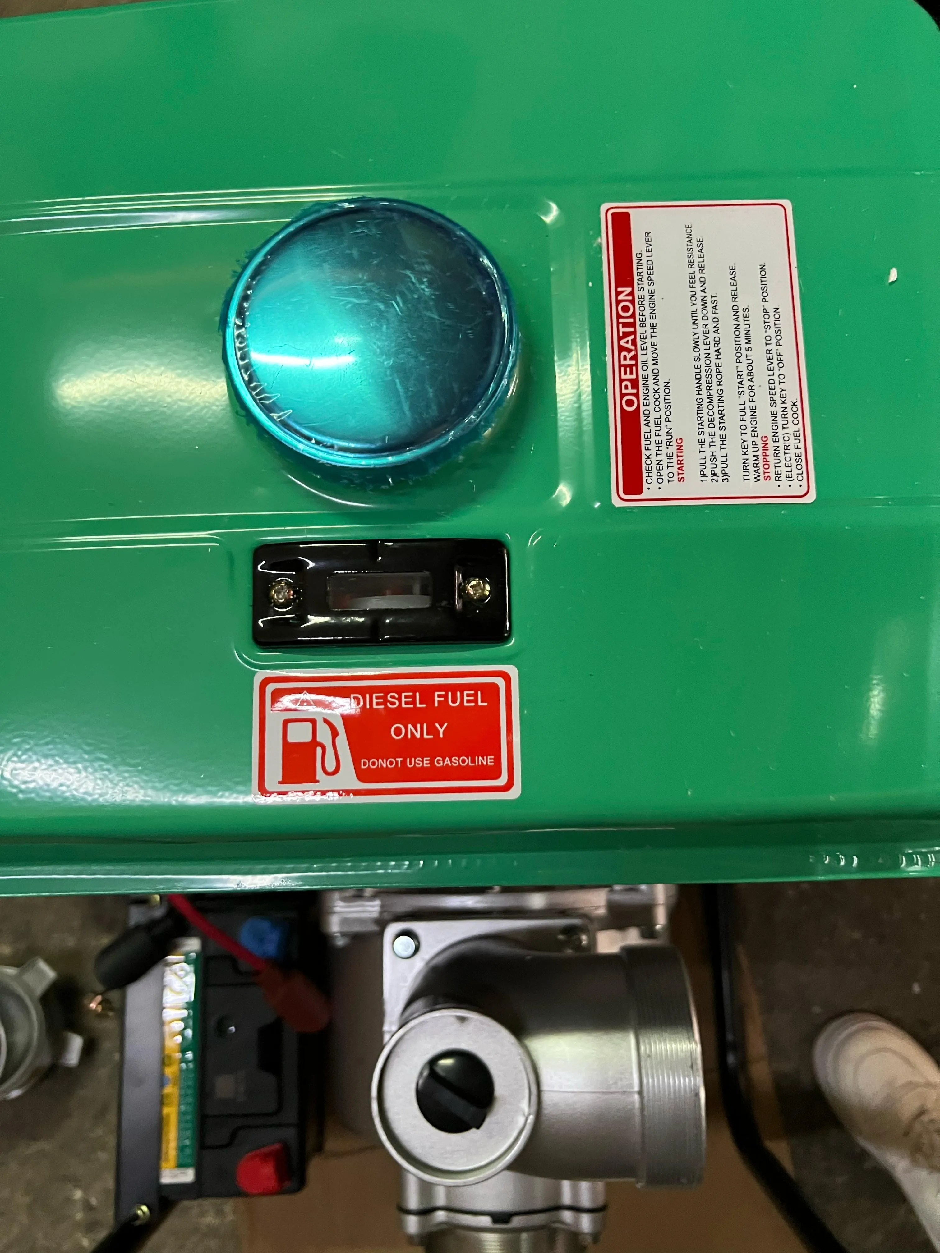 Aiko Diesel Water Pump 4 Engine 186FAE #WP40DLE  | Model : WP-WP40DLE