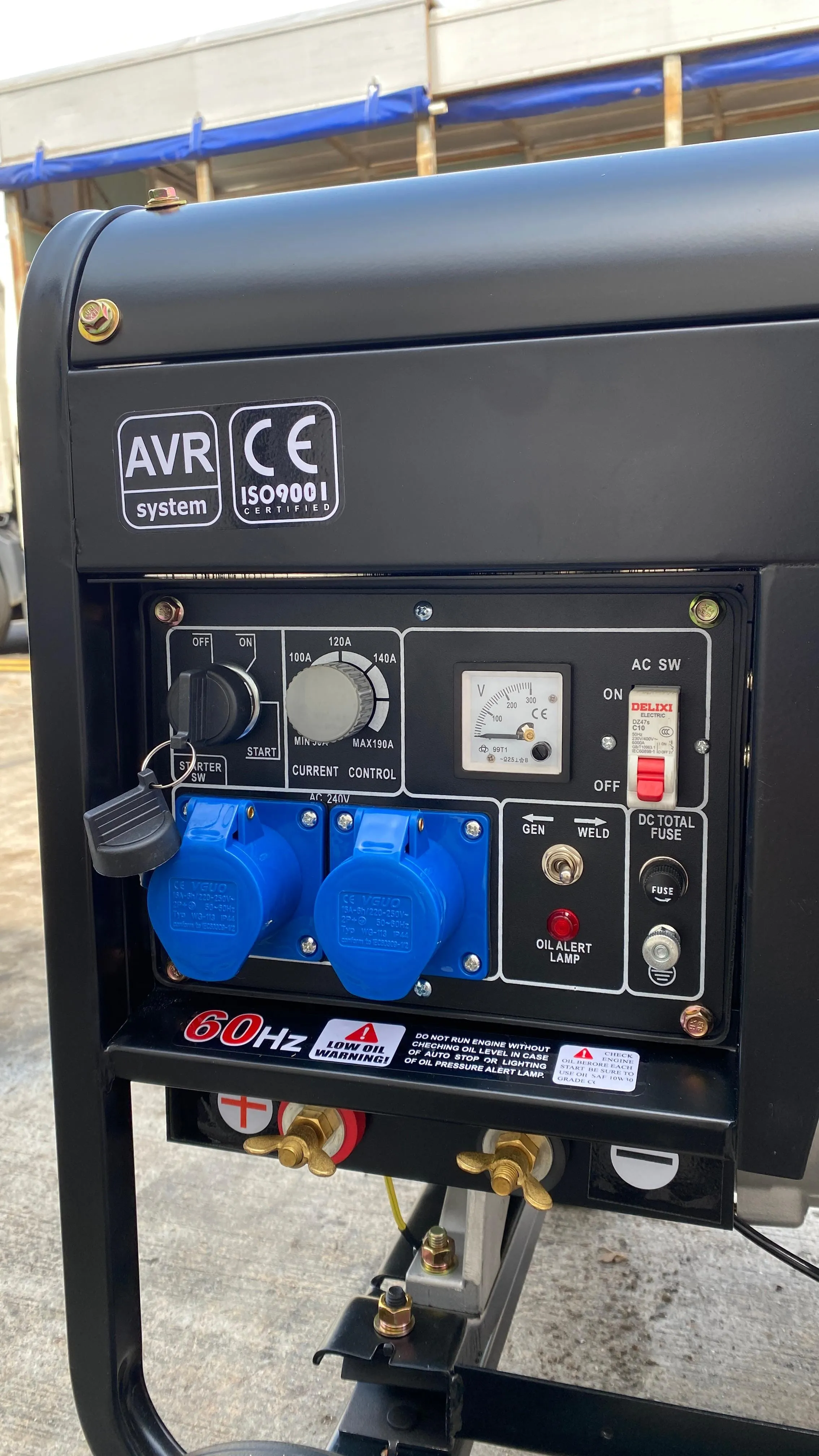 Aiko Diesel Welding Generator 180amp C/W 186FAE Engine | Model : 6GFCLEW-186FAE