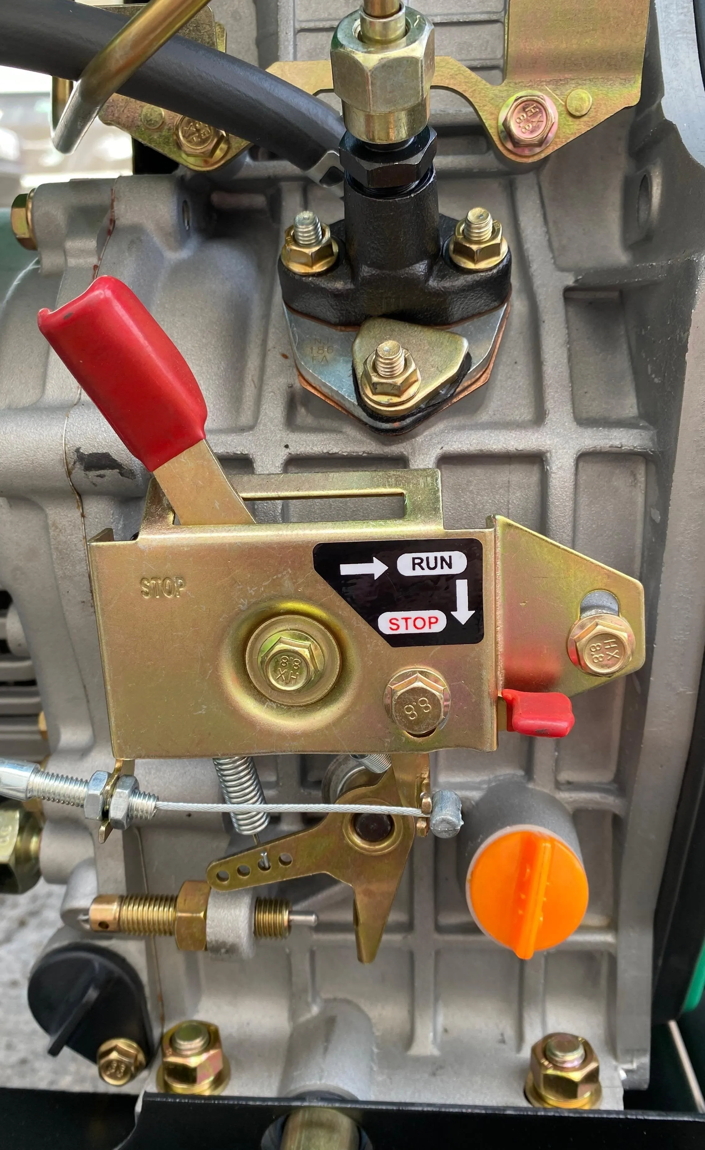 Aiko Diesel Welding Generator 180amp C/W 186FAE Engine | Model : 6GFCLEW-186FAE