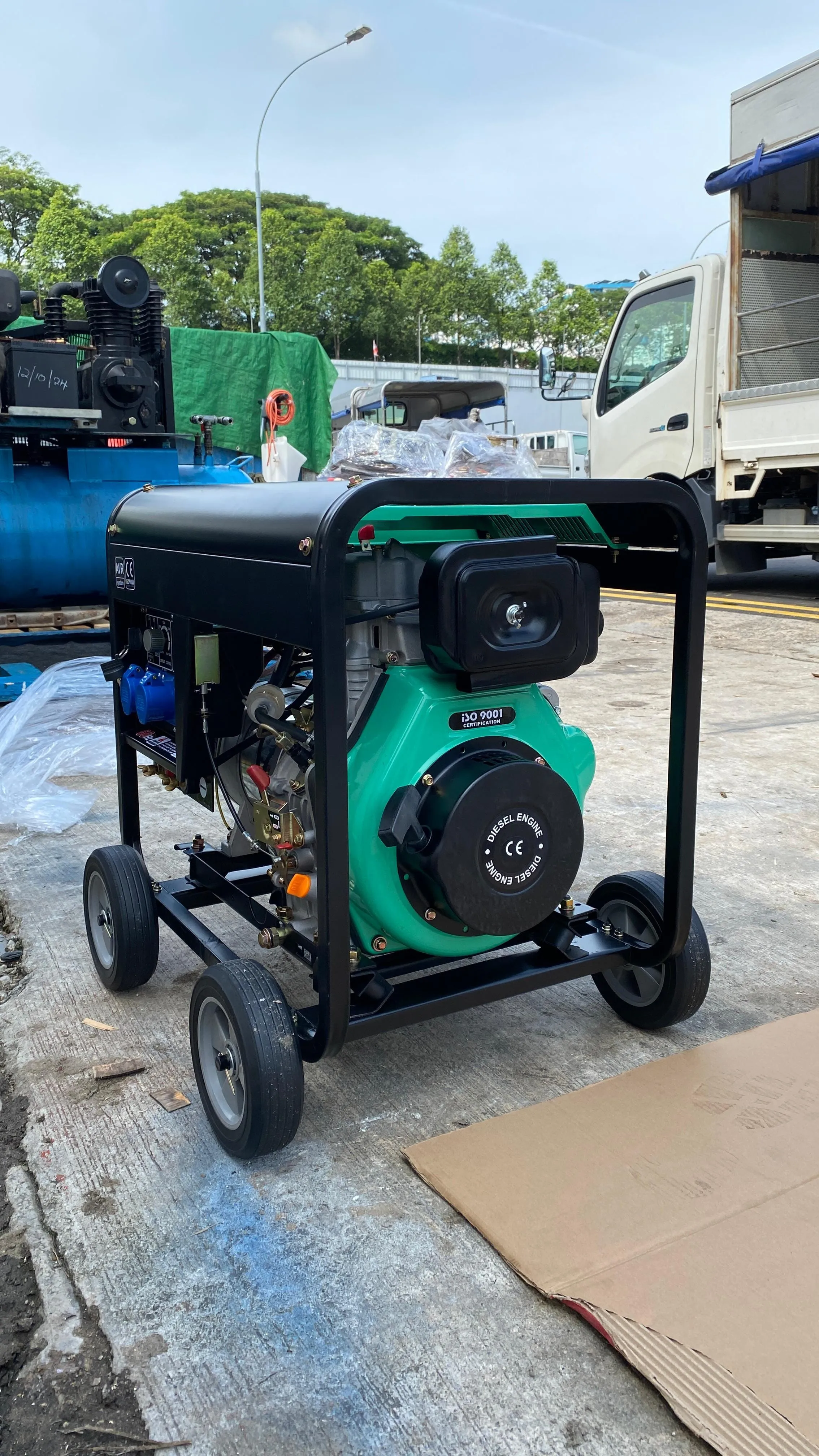 Aiko Diesel Welding Generator 180amp C/W 186FAE Engine | Model : 6GFCLEW-186FAE