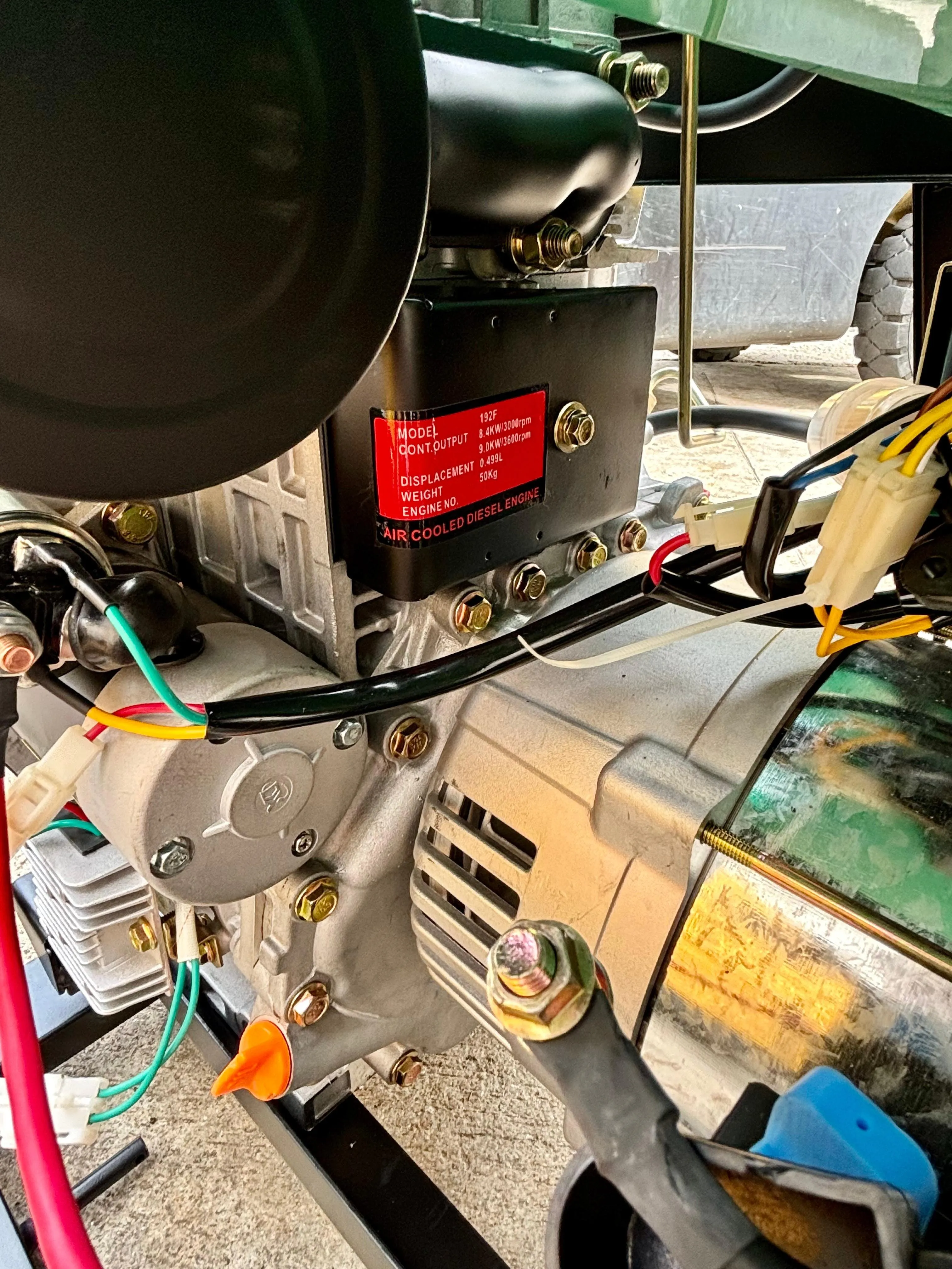Aiko Diesel Welding Generator 220 AMP C/W 192FE Engine | Model : 8GFCLEW-192FE