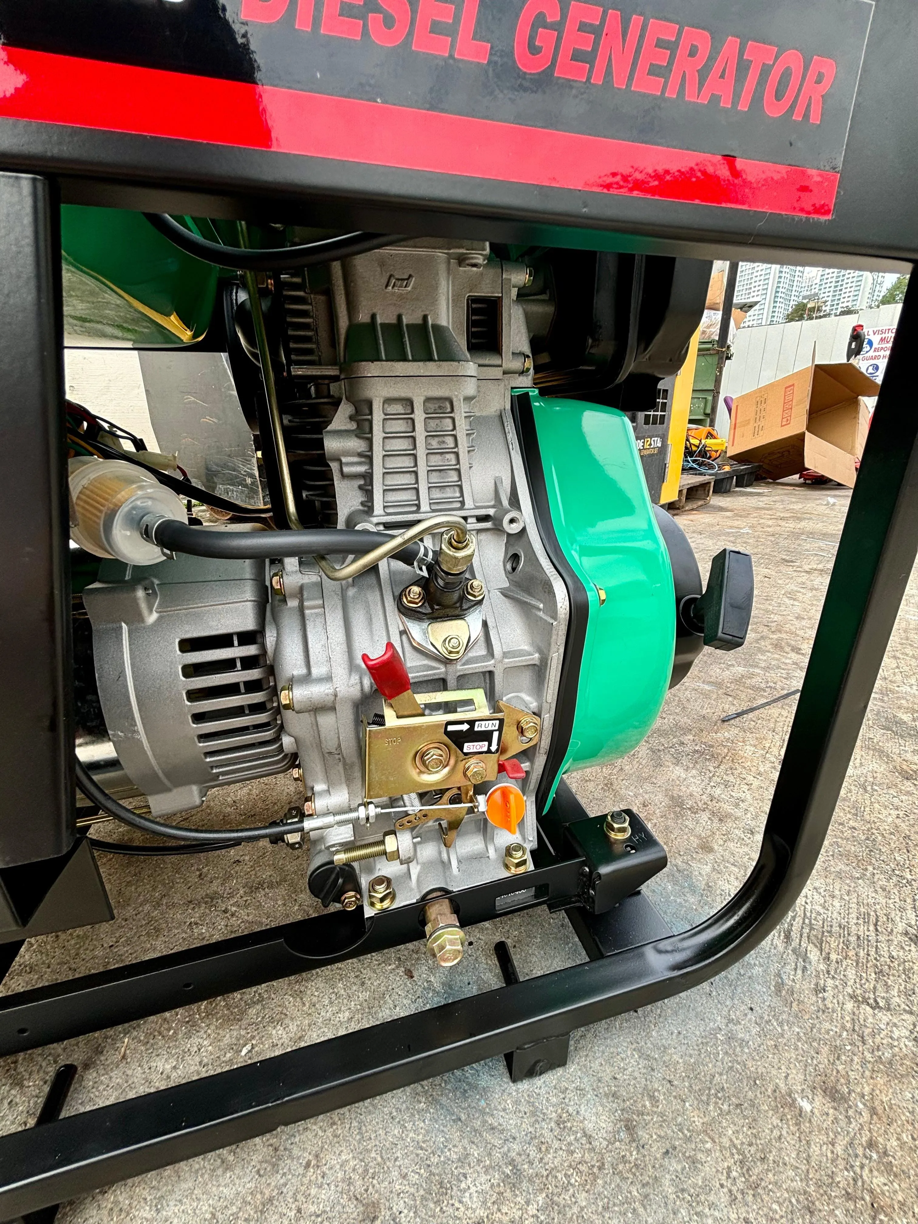 Aiko Diesel Welding Generator 220 AMP C/W 192FE Engine | Model : 8GFCLEW-192FE