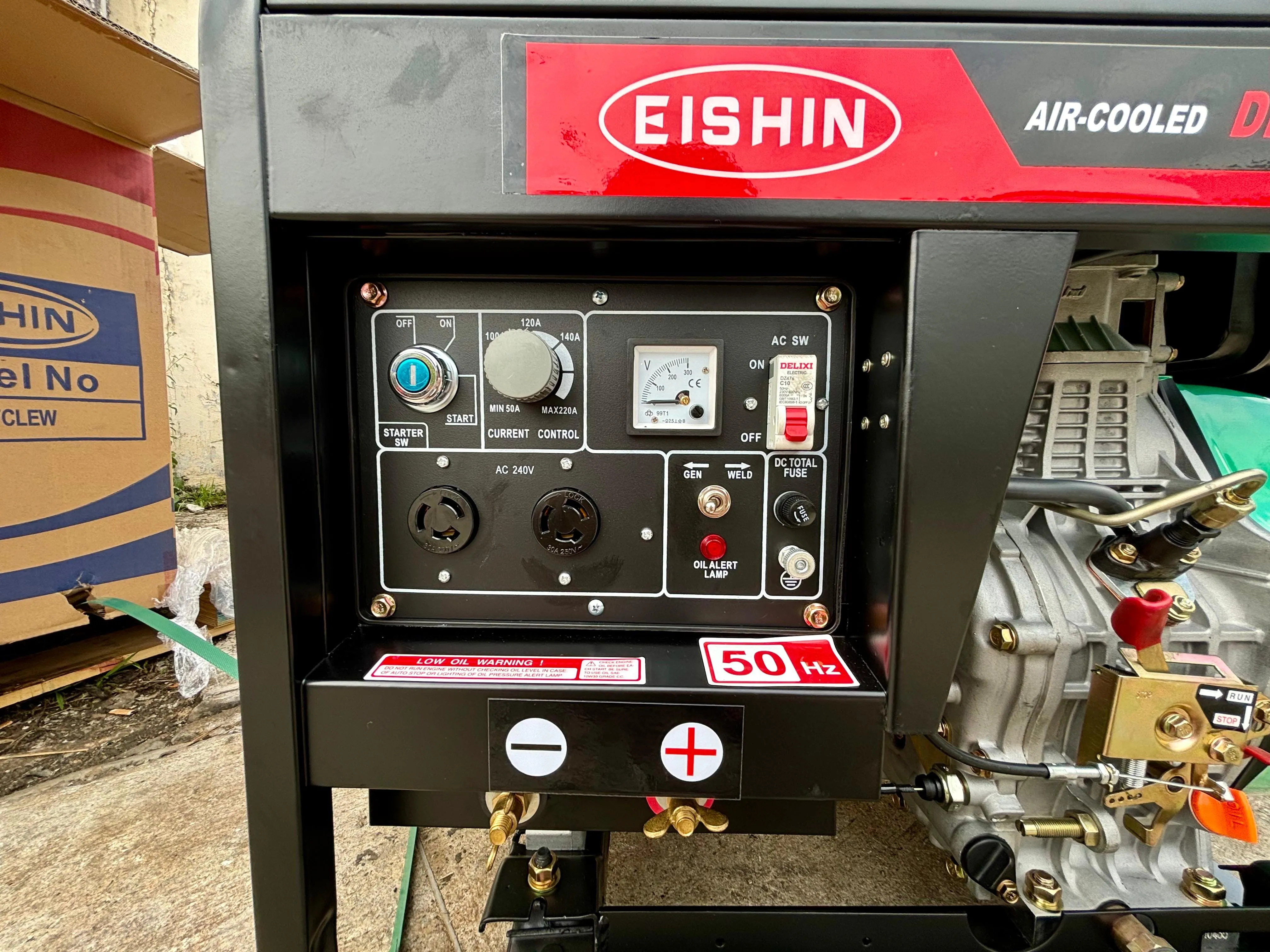 Aiko Diesel Welding Generator 220 AMP C/W 192FE Engine | Model : 8GFCLEW-192FE