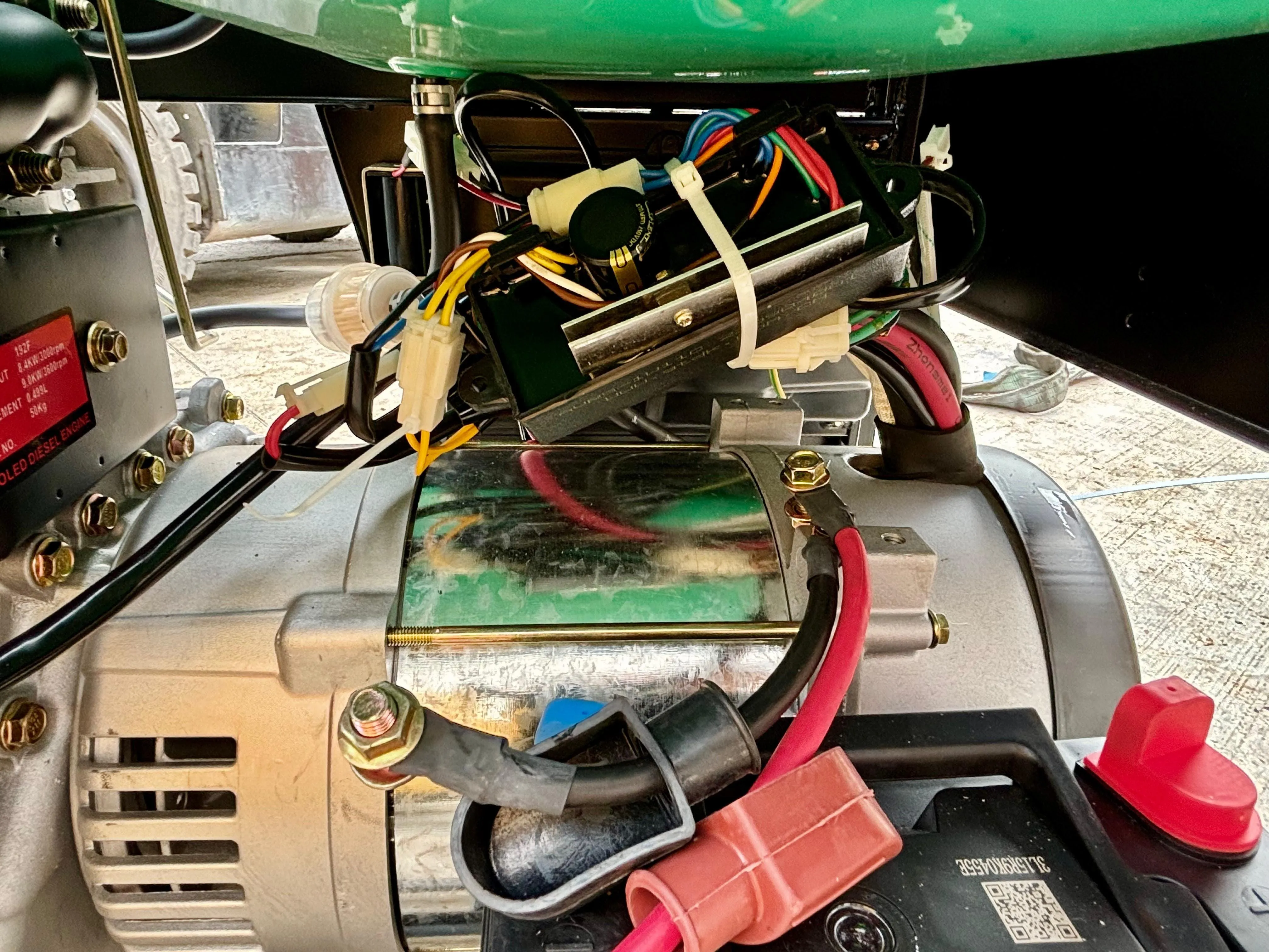 Aiko Diesel Welding Generator 220 AMP C/W 192FE Engine | Model : 8GFCLEW-192FE