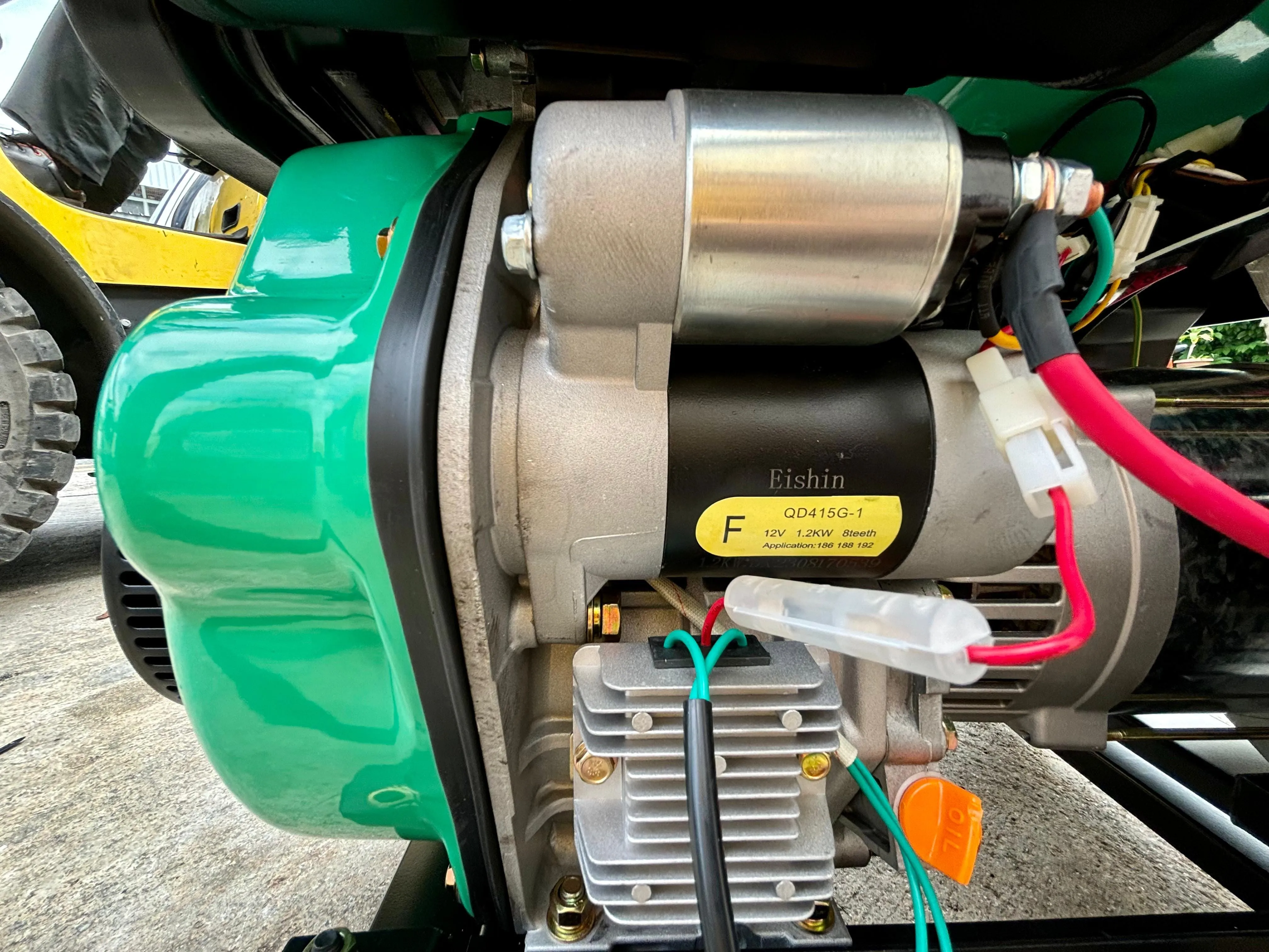 Aiko Diesel Welding Generator 220 AMP C/W 192FE Engine | Model : 8GFCLEW-192FE