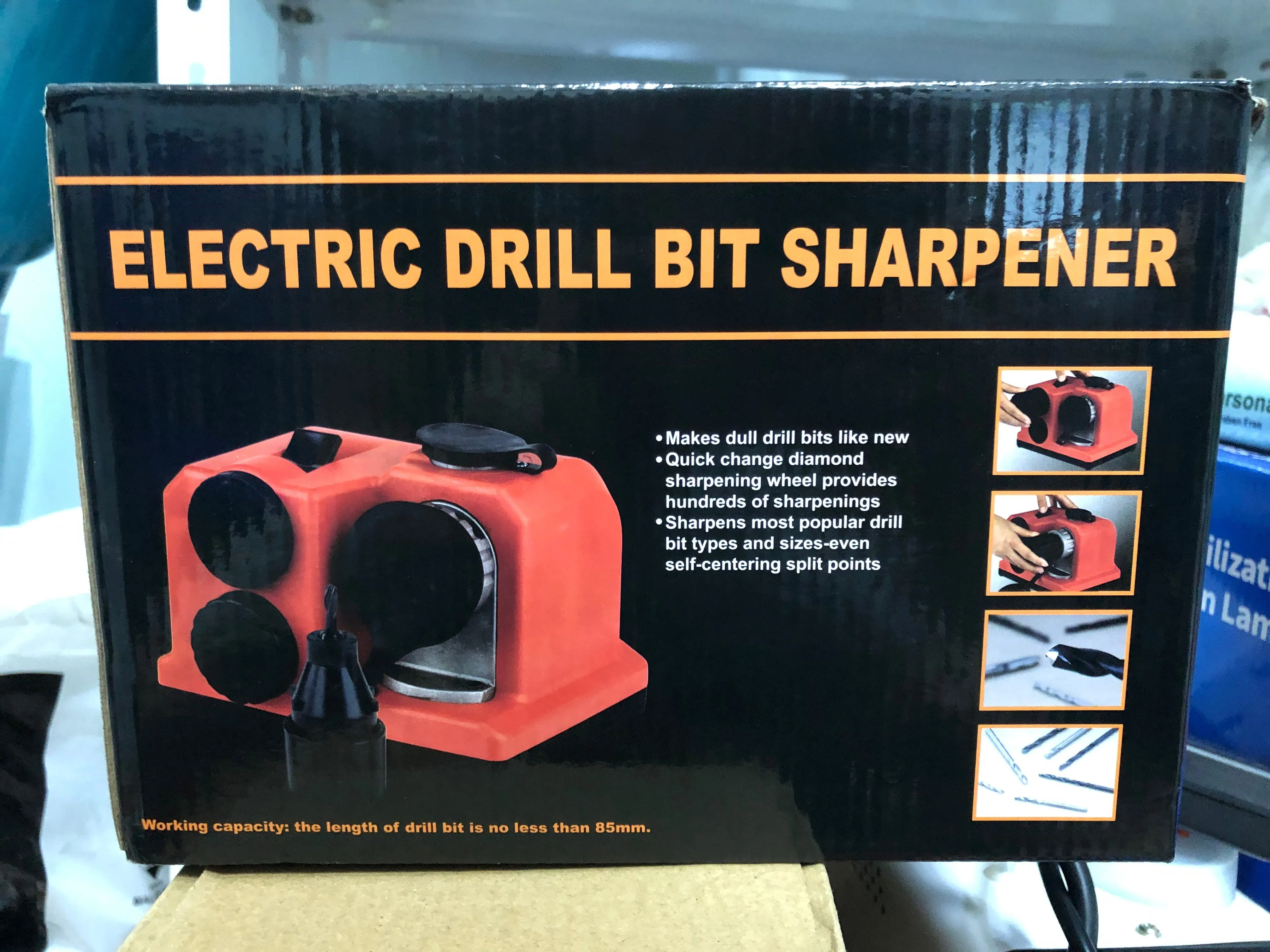 Aiko Electric Drill Bit Sharpener for 3mm - 13mm | Model : EDBS3-13