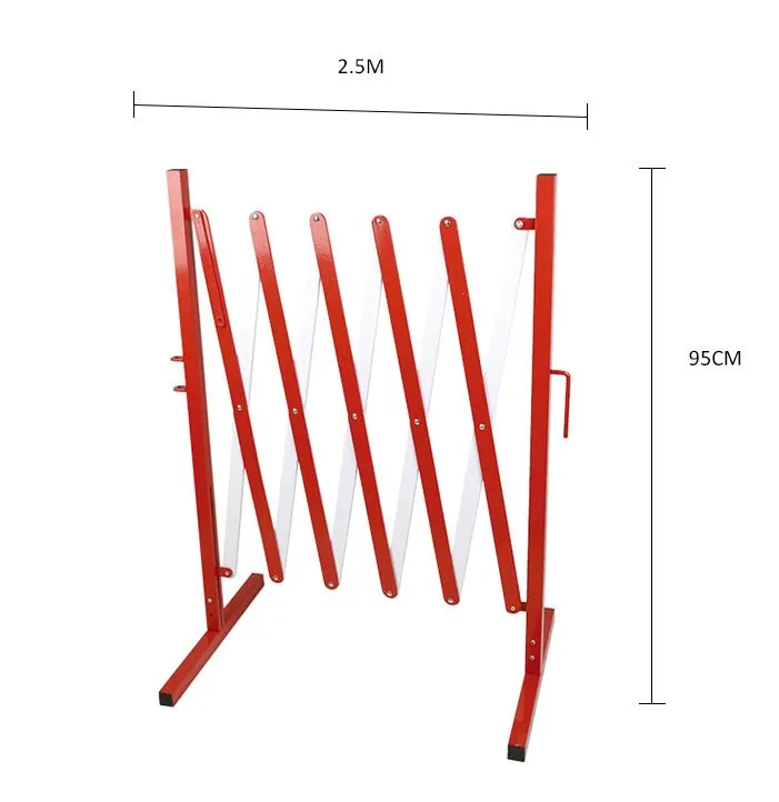 Aiko Expanding Gate 22Cm-2.5M High 95Cm Yellow/Black (With Wheel) #7613 | Model : GATE-7613-W
