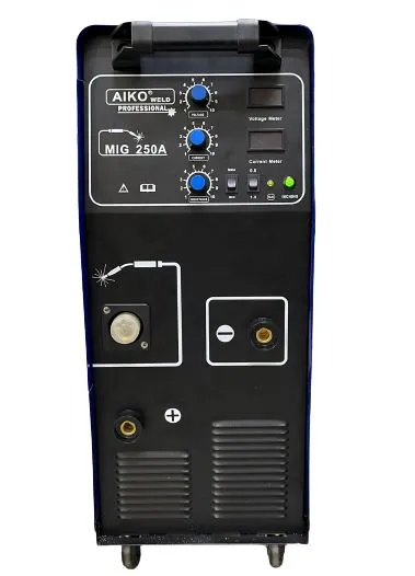 Aiko Mig250a Welding Machine Igbt Come with Rg Ak15/4m 3m Earth & Welding cable | Model : W-MIG250A