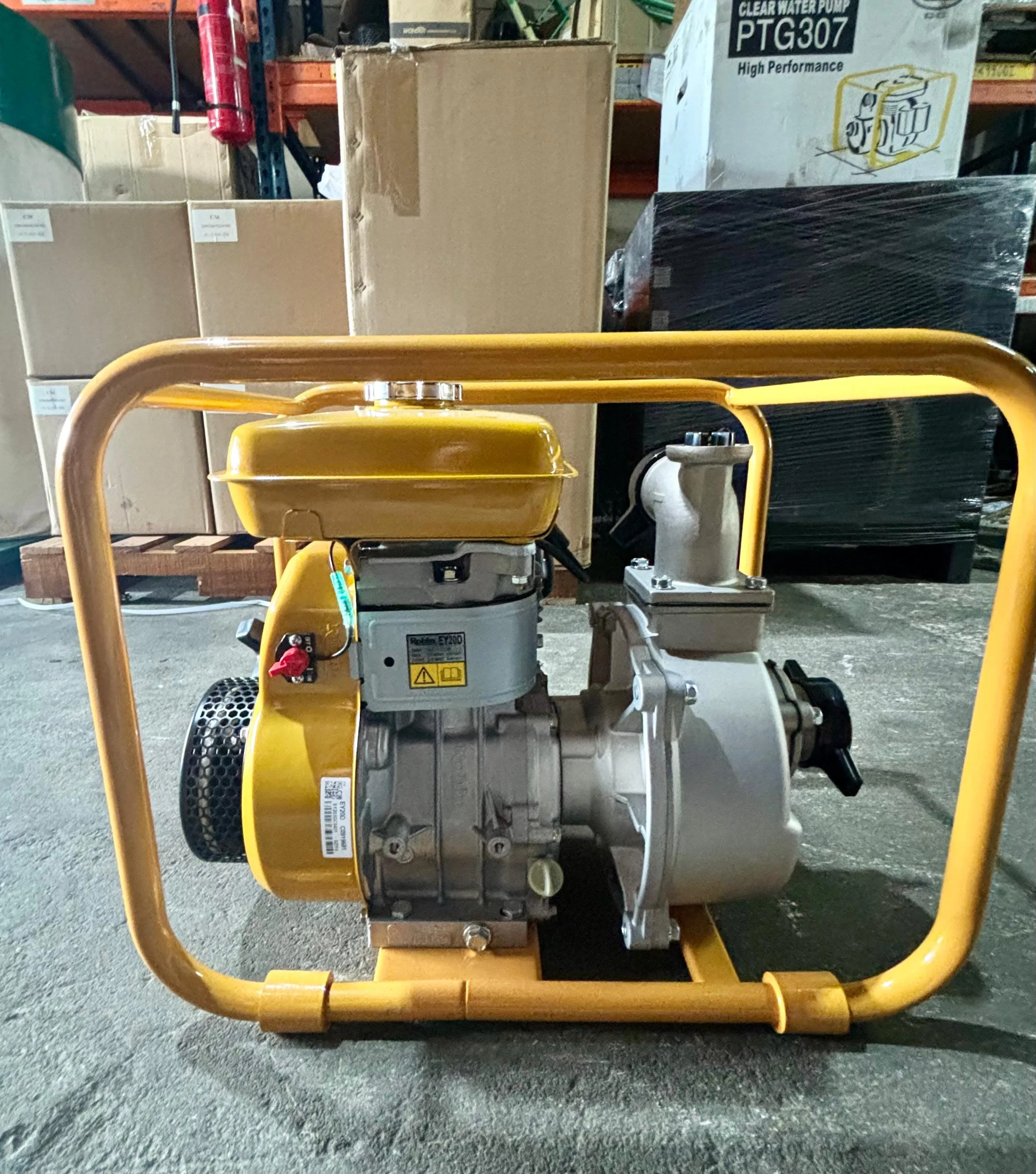 Aiko Petrol Water Pump 2X2 C/W EY20 Robin S Engine | Model : WP-PTG208-EY20
