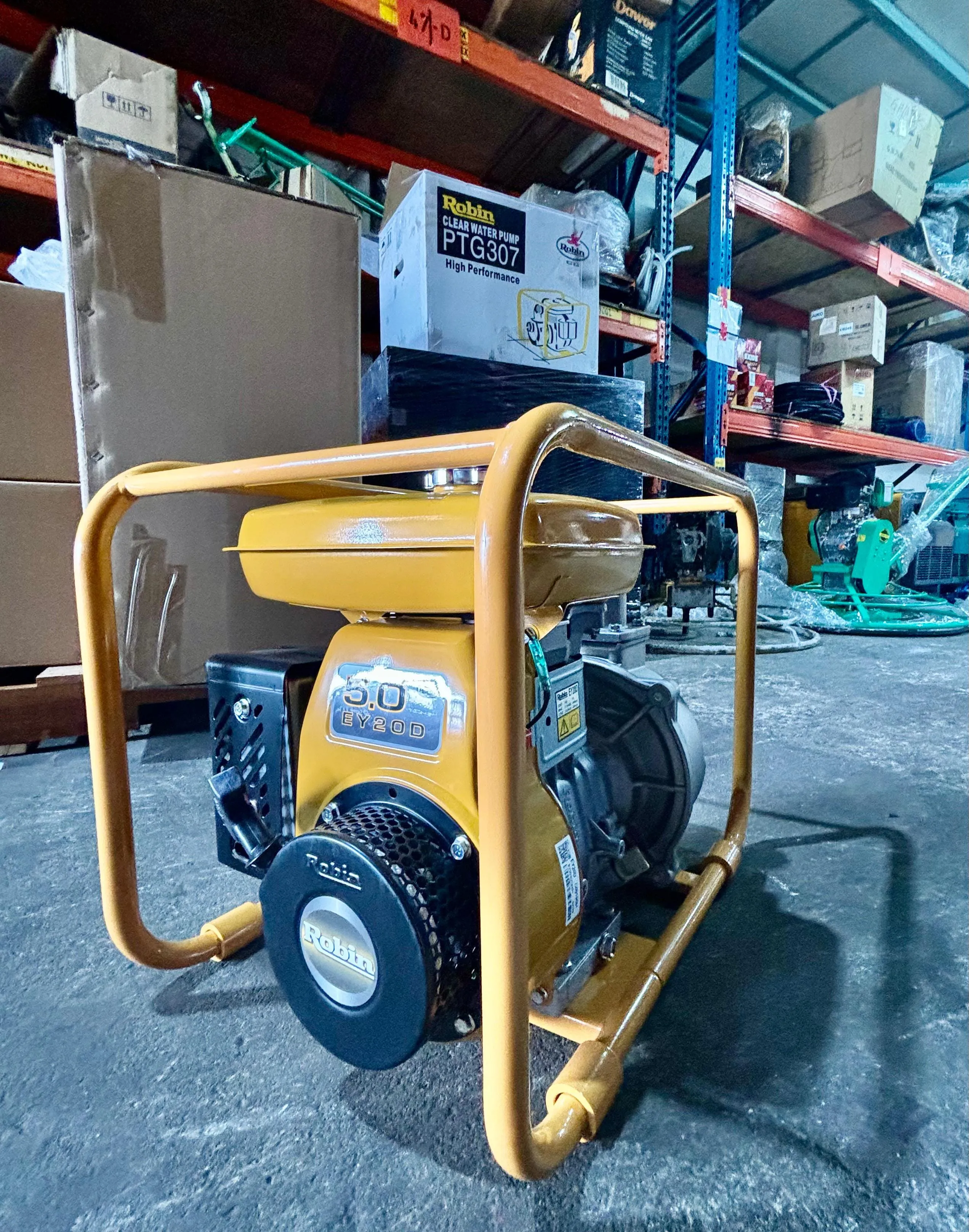 Aiko Petrol Water Pump 2X2 C/W EY20 Robin S Engine | Model : WP-PTG208-EY20