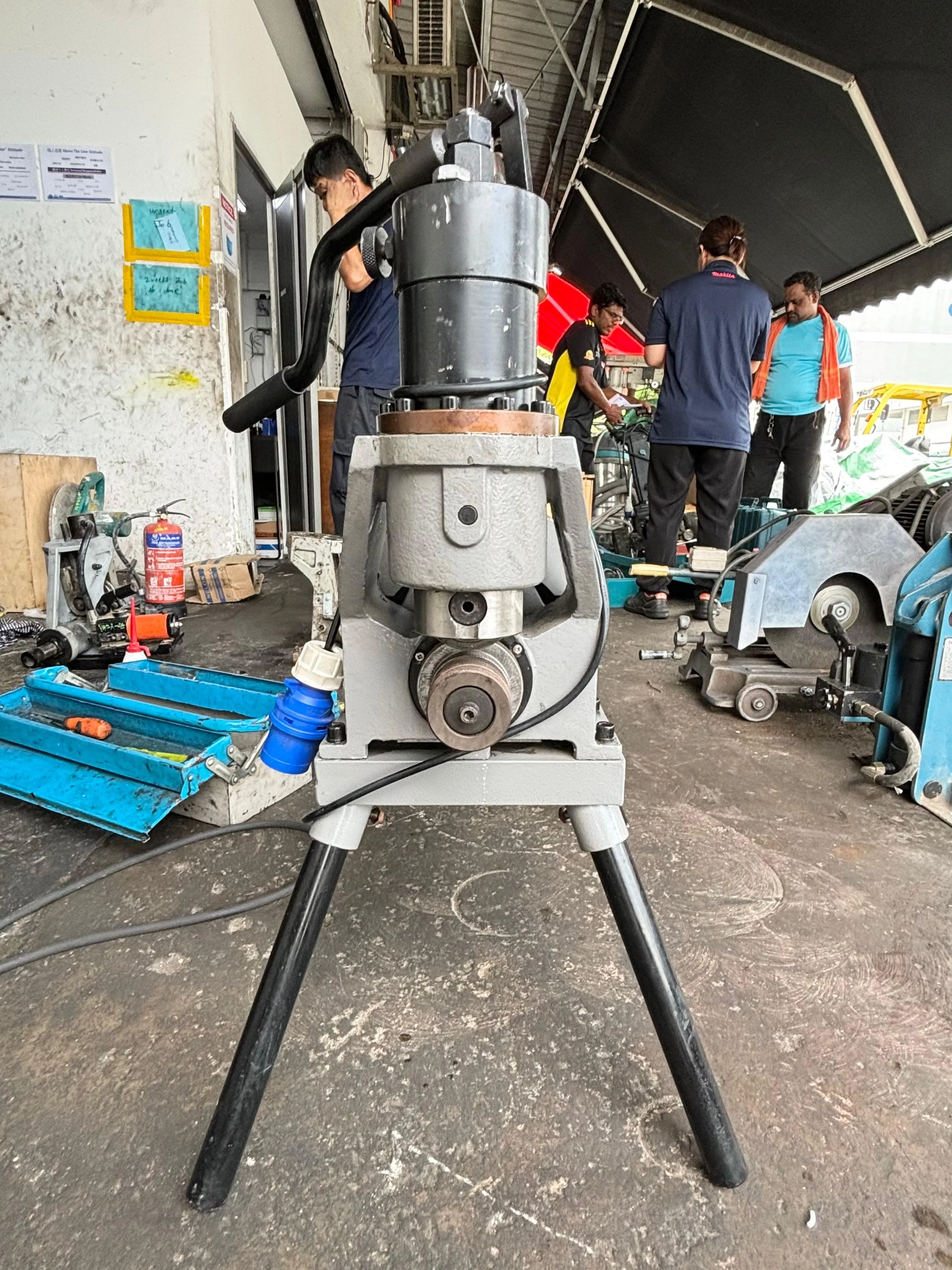 Aiko Pipe Grooving Machine 1-8 240V 50HZ #GC-8N | Model : GC-8N