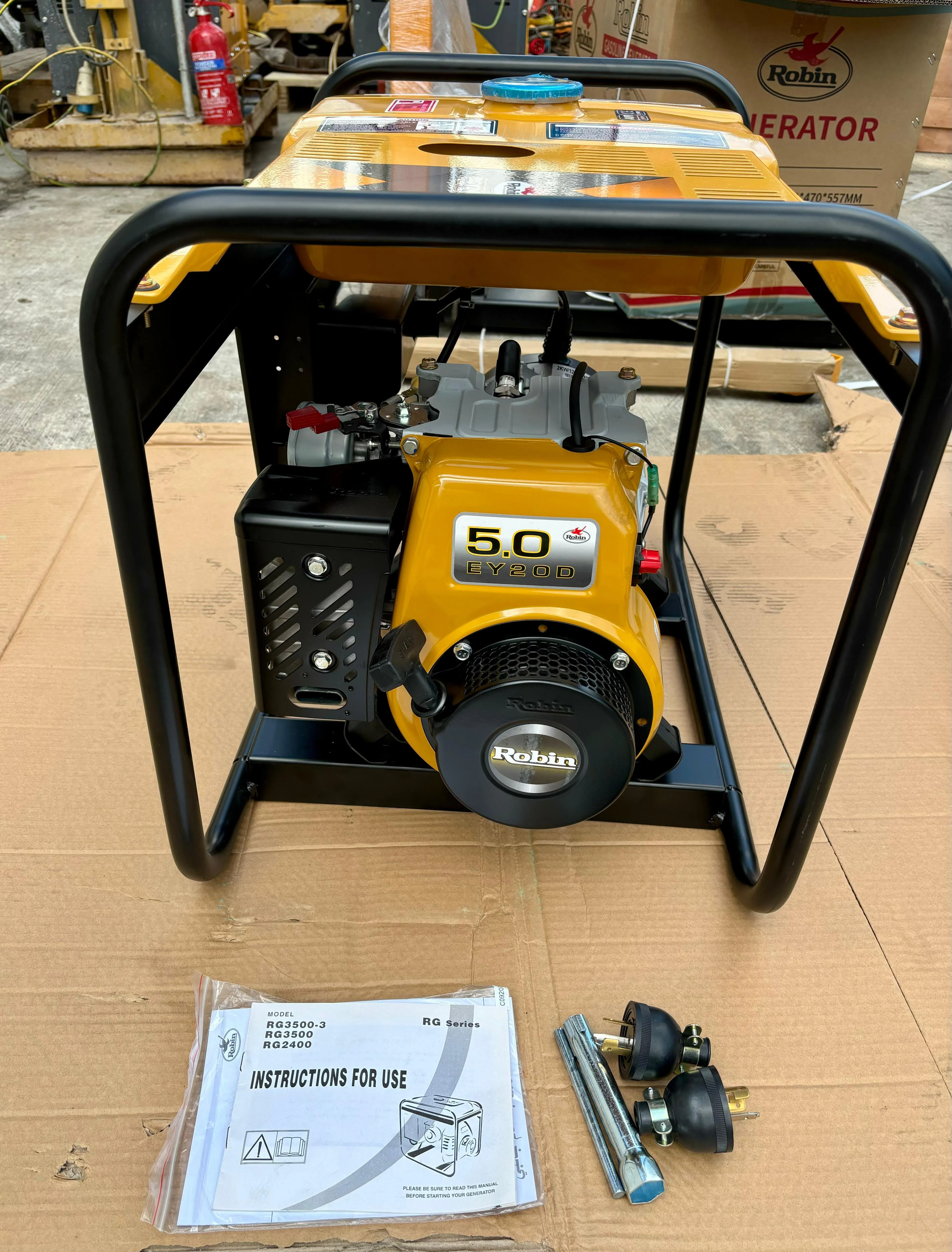 Aiko Robin Petrol Generator 2.0KW 240V 50HZ C/W EY20 Engine | Model : REY2400D-EY20