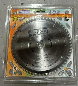 Aiko Saw Blade 7 180*25.4*60T For Aluminium | Model: SBA-A18060T