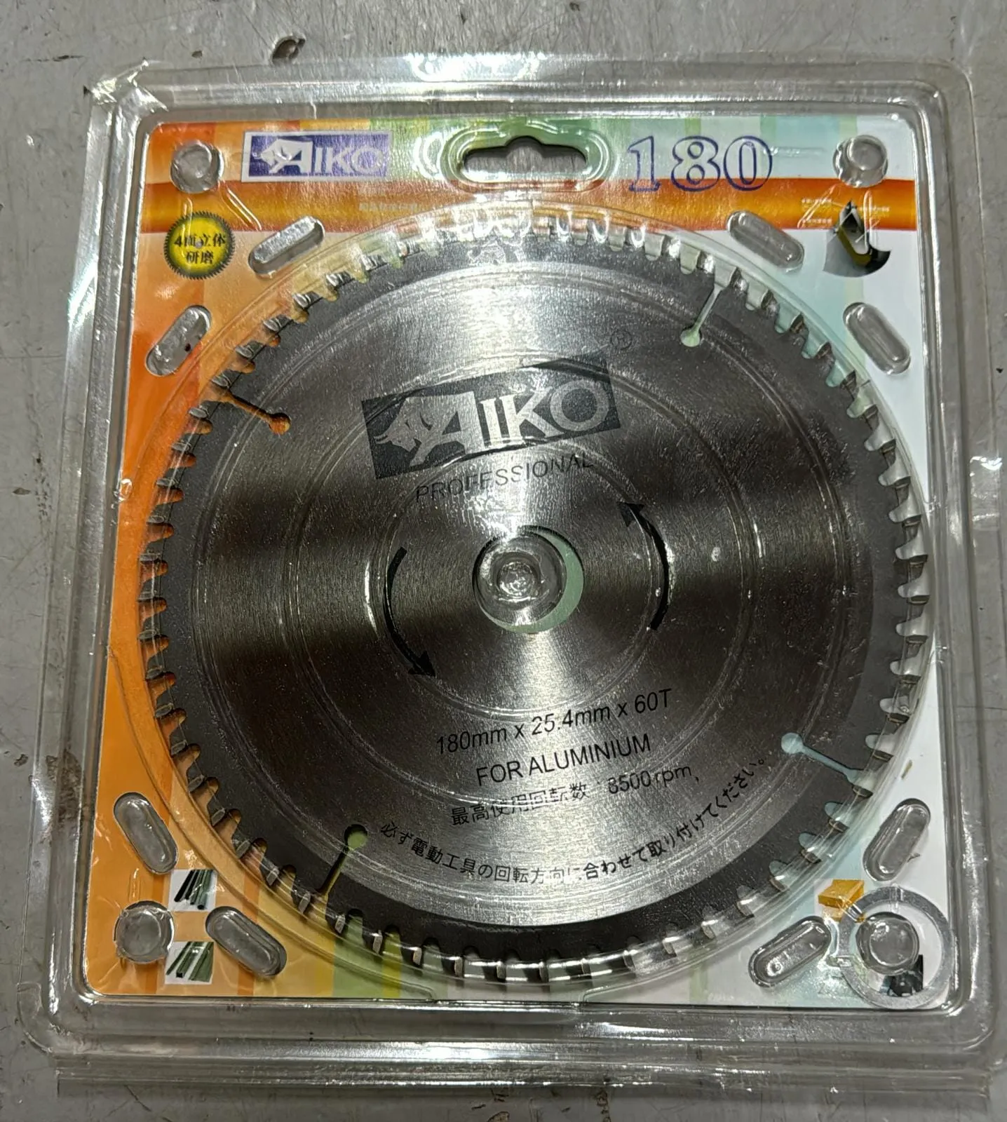 Aiko Saw Blade 7 180*25.4*60T For Aluminium | Model: SBA-A18060T