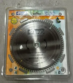 Aiko Saw Blade 8 200*25.4*80T For Aluminium | Model: SBA-A20080T