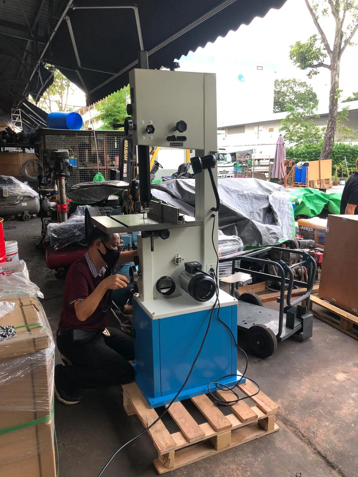 Aiko Vertical Wood Band Saw | Model : BSM-TBS-356