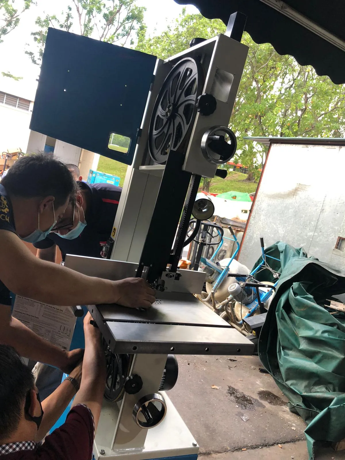 Aiko Vertical Wood Band Saw | Model : BSM-TBS-356
