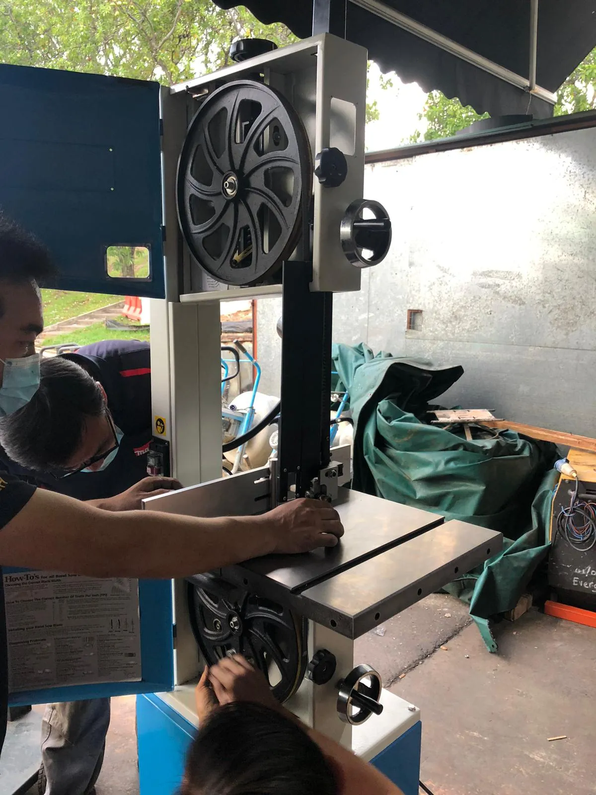 Aiko Vertical Wood Band Saw | Model : BSM-TBS-356
