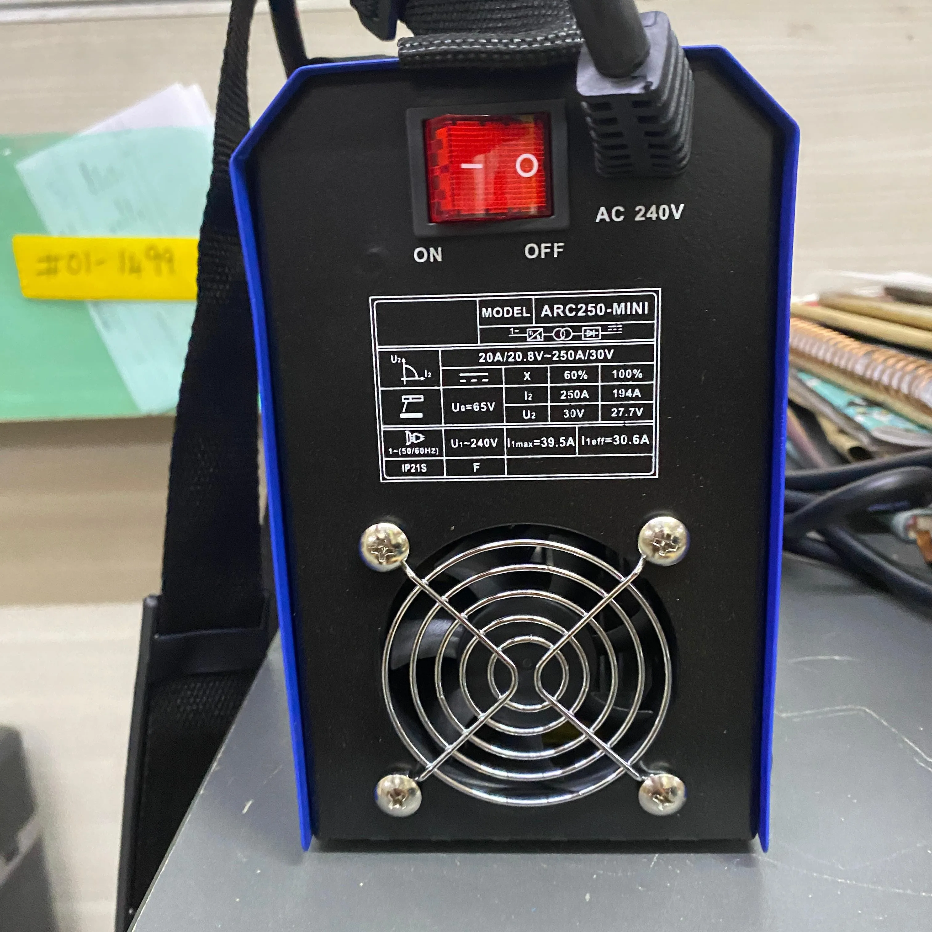 Aiko Welding Machine 240V (Mini) C/W 3M Welding Cable | Model : W-ARC250-MINI-MY