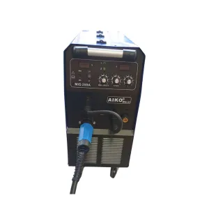 Aiko Welding Machine IGBT MIG250A C/W MIG AK15 4m & 3m Welding Cable C/W Gas Trolley | Model : W-MIG250A-MY