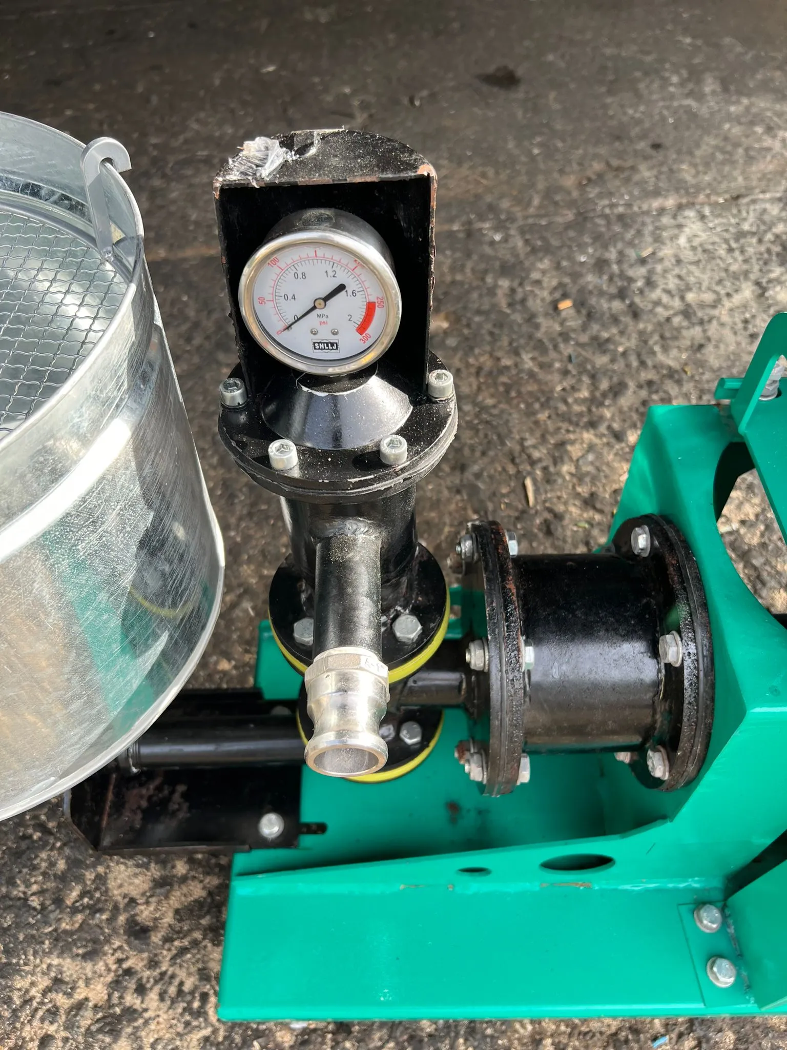 Aiko ZFGP-20-H Electric Cement Grout Pump with 240V Single Phase Come with Hose & Hopper | Model : ZFGP-20-H