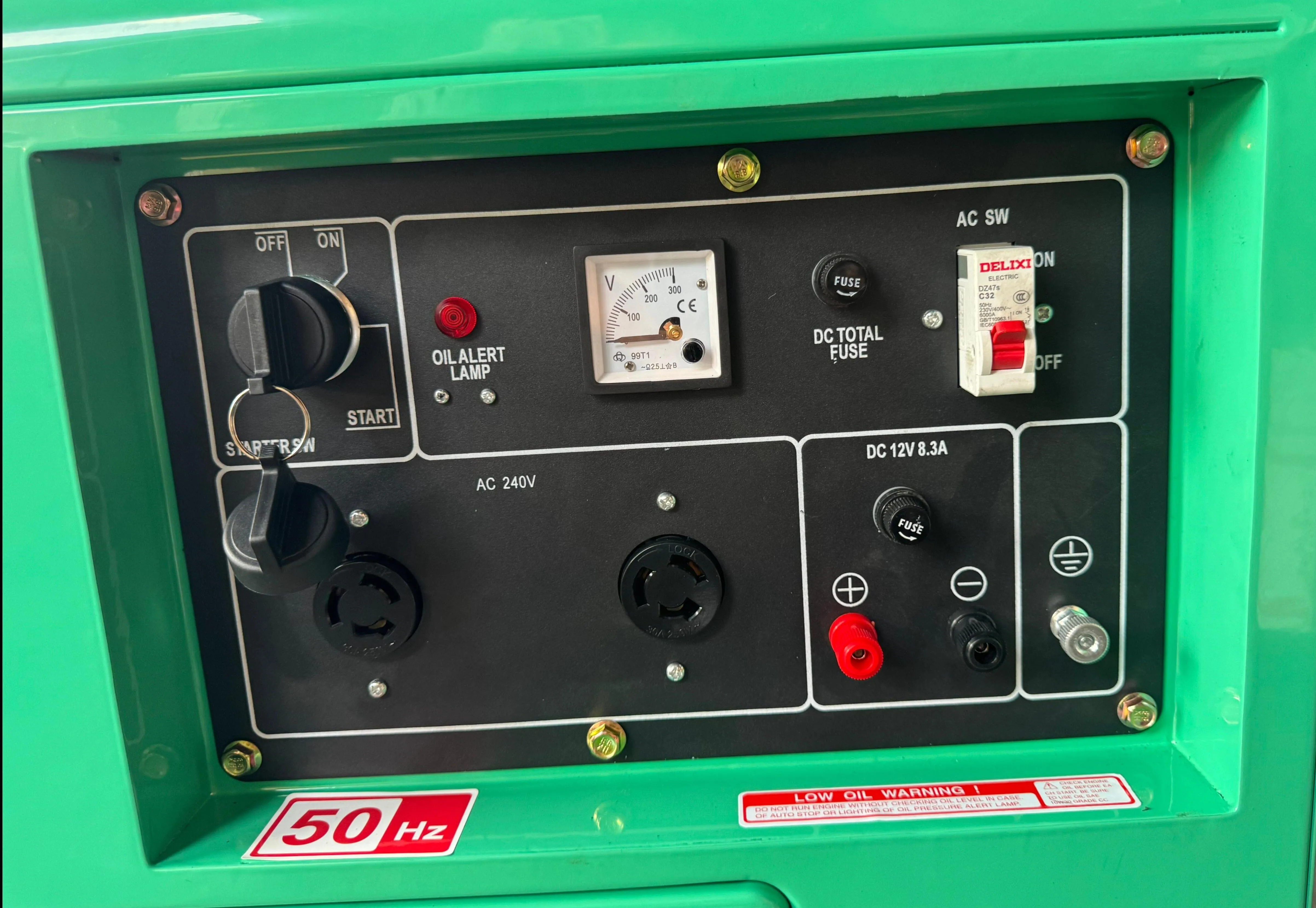 Aiko/Eishin 7Kw 240V 50Hz Silent Diesel Generator C/w 192FE Engine | Model: 8GFLN-192FE