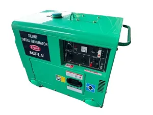 Aiko/Eishin 7Kw 240V 50Hz Silent Diesel Generator C/w 192FE Engine | Model: 8GFLN-192FE