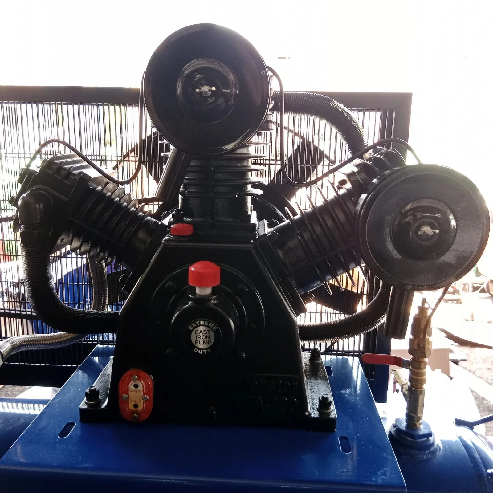 AIRSTRONG 10HP 400L 2 Stage 3Phase (415V) 12 Bar Air Compressor | Model : ASFS100-400T