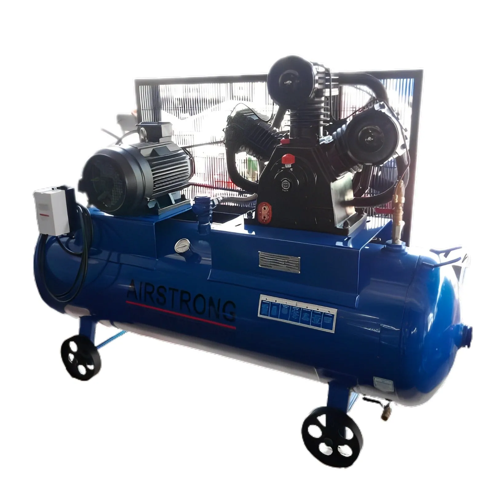 AIRSTRONG 10HP 400L 2 Stage 3Phase (415V) 12 Bar Air Compressor | Model : ASFS100-400T