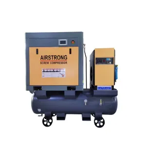 Airstrong 10HP 415V/50Hz 10 Bar 3 in 1 Screw Compressor with Tank & Air Dryer | Model : A-ASPMTD10A