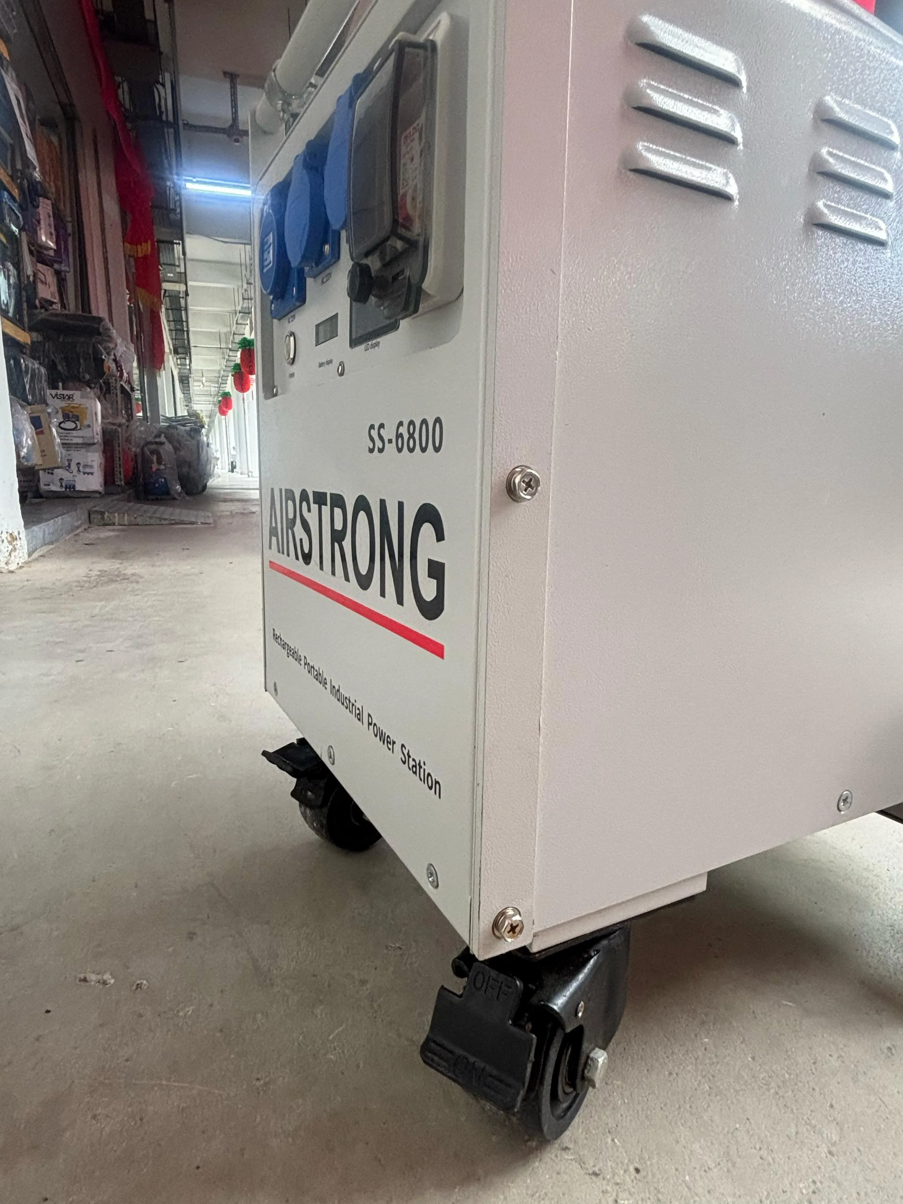 Airstrong 230V Rechargeable and Portable Oil Less Tower Light C/W 5KW Generator with LED 100wX4   | Model: SS-NEYY