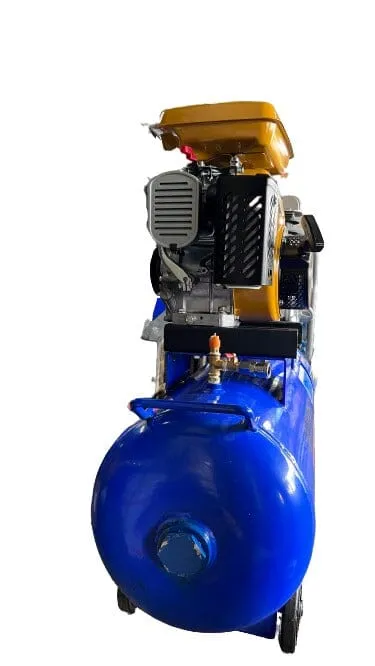 AIRSTRONG 3HP 100L Petrol Gasoline Engine Air Compressor Robin EY20 | Model :  ASSA30-100R