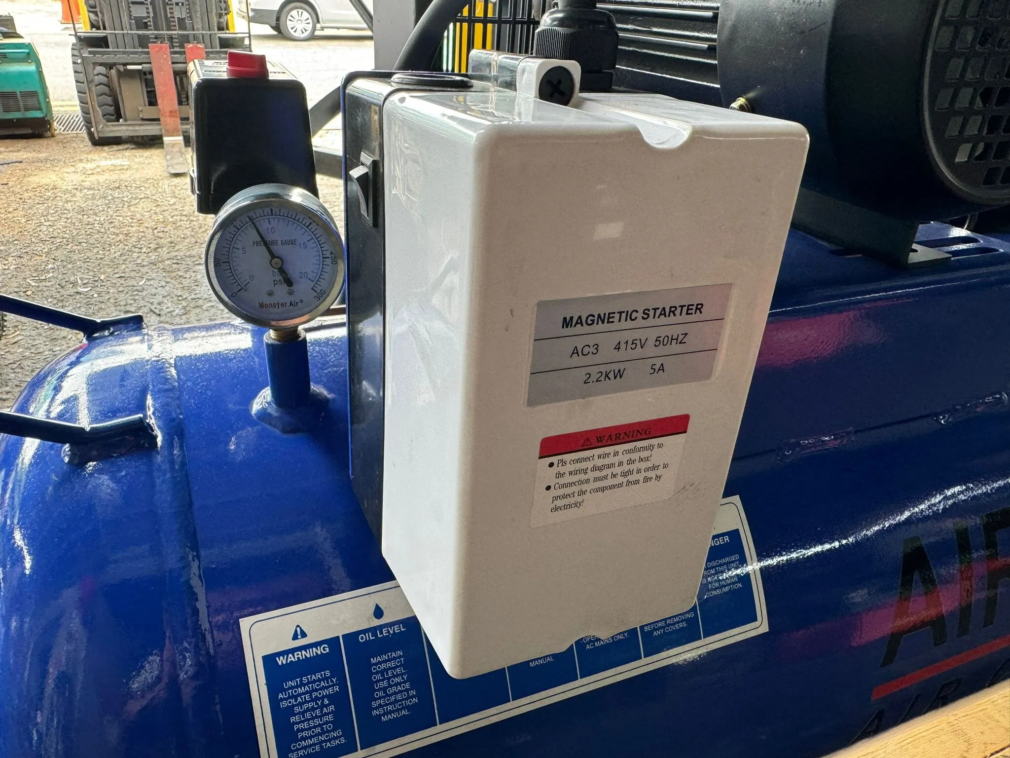 Airstrong 3HP 180L 2 Stage 415V Air Compressor #ASFS30T-180T | Model : ASFS30T-180H
