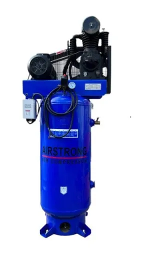 Airstrong 5.5hp 250L 12 Bar 2 Stage 3 Phase Vertical Air Compressor | Model : ASTS55-250V-5.5