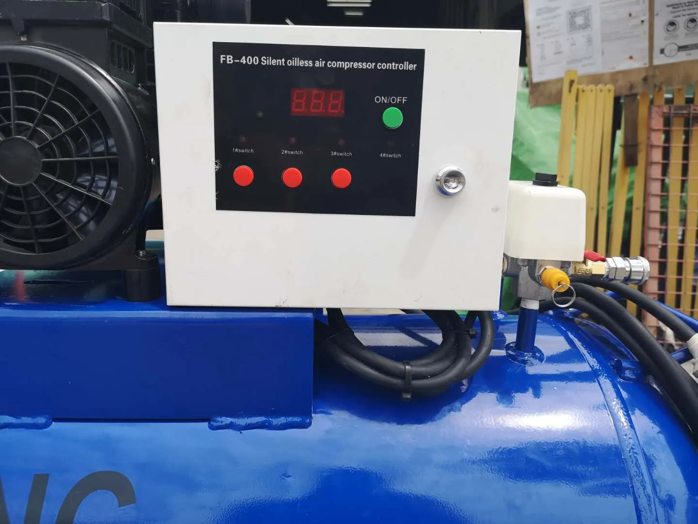 AIRSTRONG 7.5HP 180L Oil Free & Silent Air Compressor 8Bar | Model : GDG75180-ASME