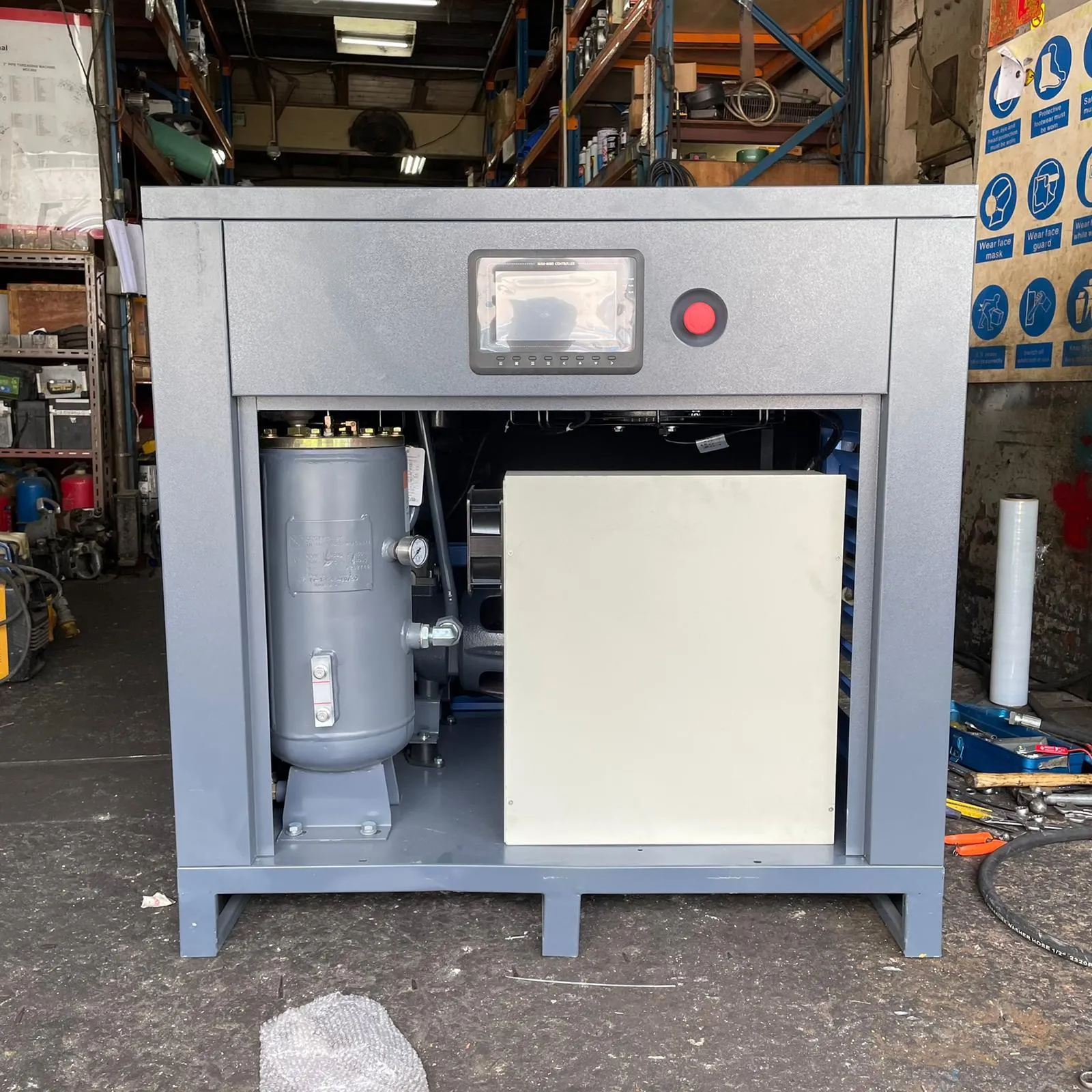 Airstrong ASPM30HP Rotary Inverter Screw Air Compressor with 415V. 30Hp. 10 Bar | Model : ASPM30HP