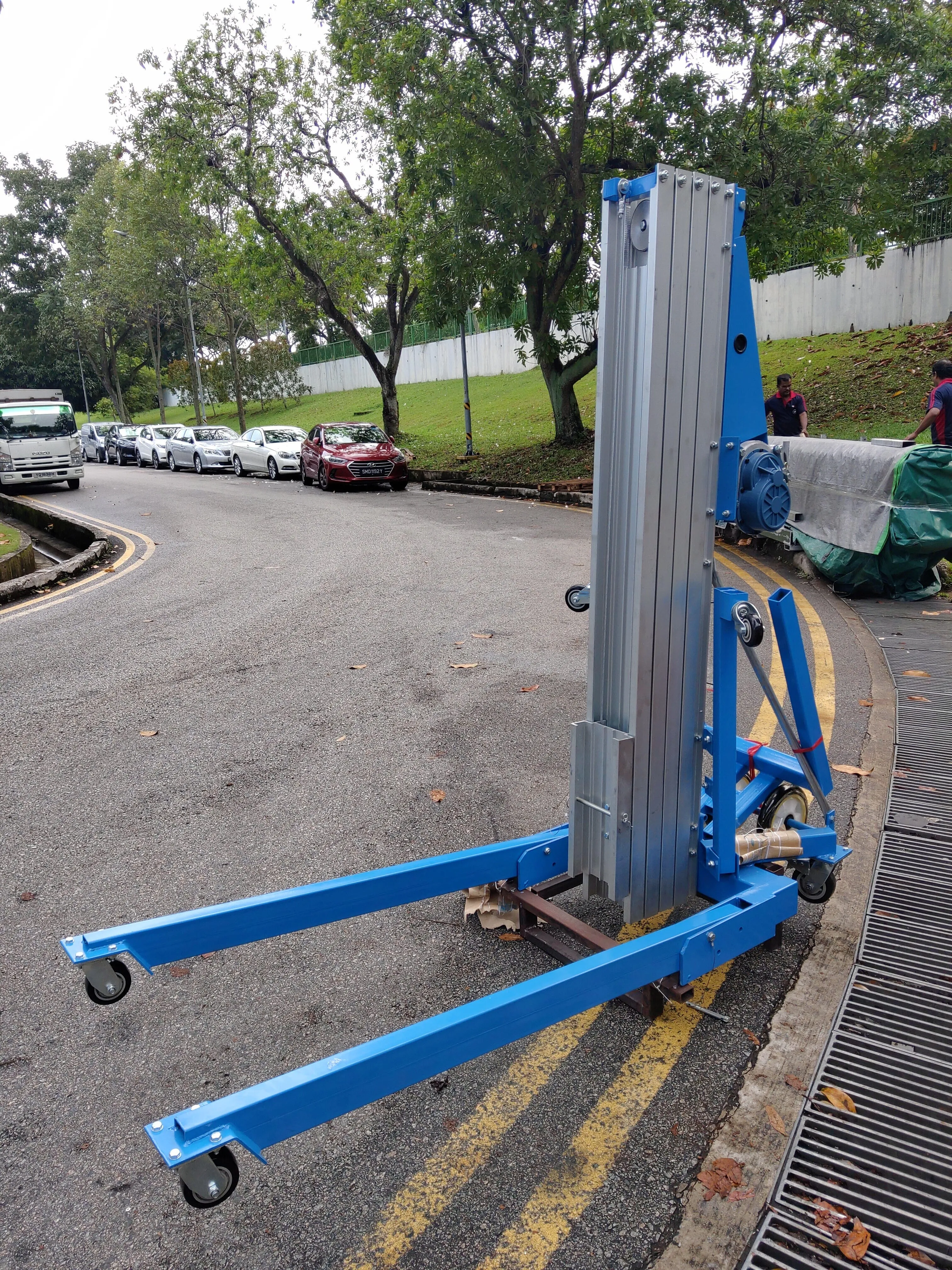 Airstrong Wire Winch High Material Lifter 6M With Electric Winch | Model : PT-LGA20-E