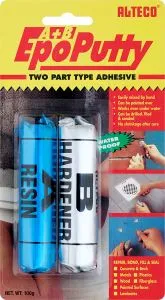 Alteco EpoPutty A B 2 Part Type Adhesive (Epoxy) | Model : PUTTY-A100